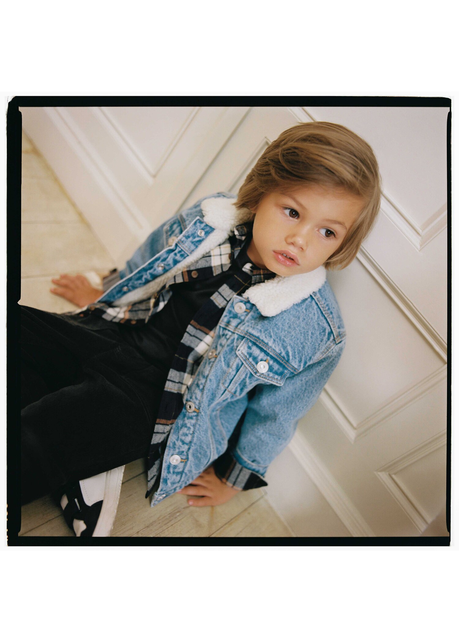 Jacket with shearling-effect lining - Details of the article 5