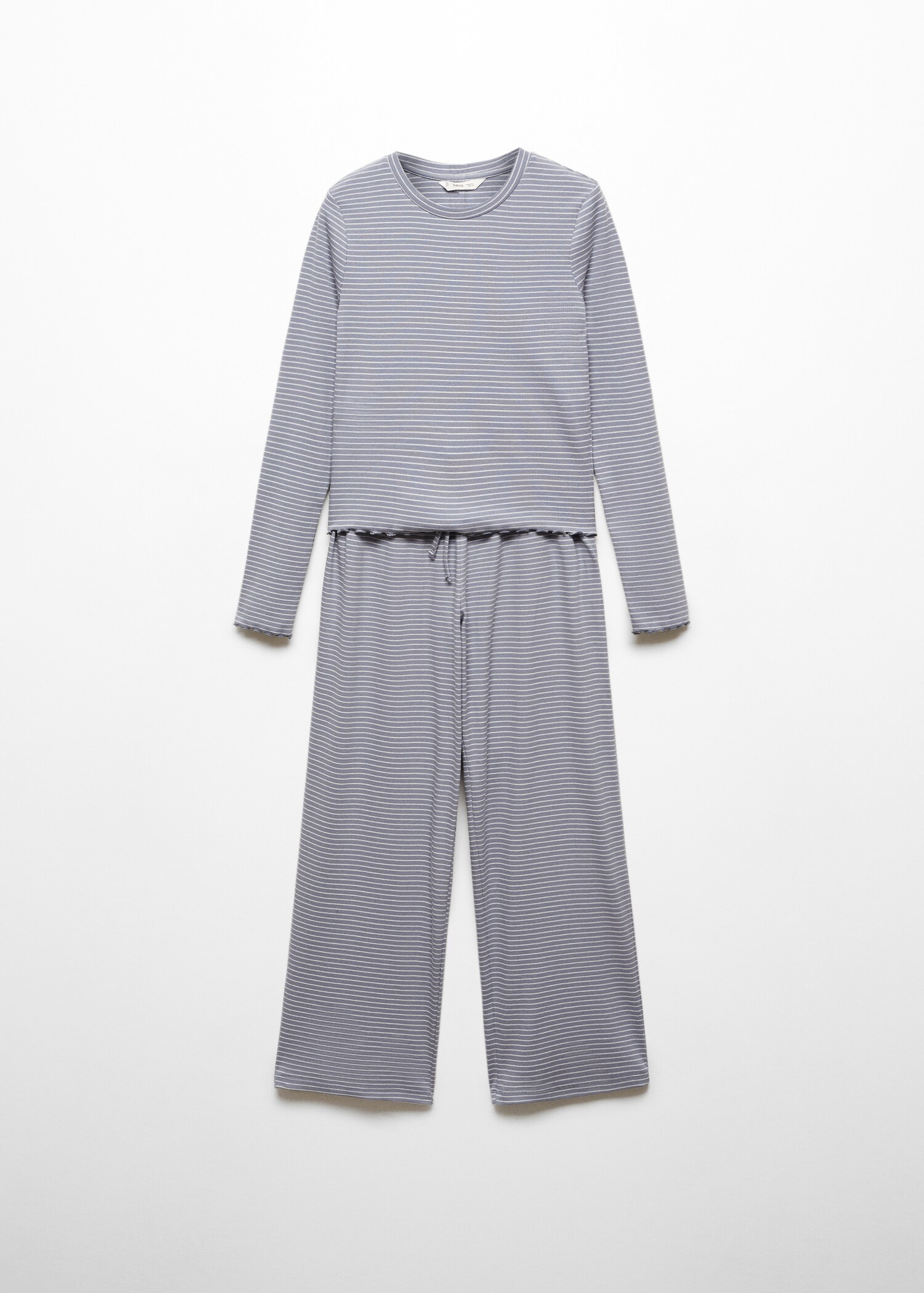 Striped long pyjamas - Article without model