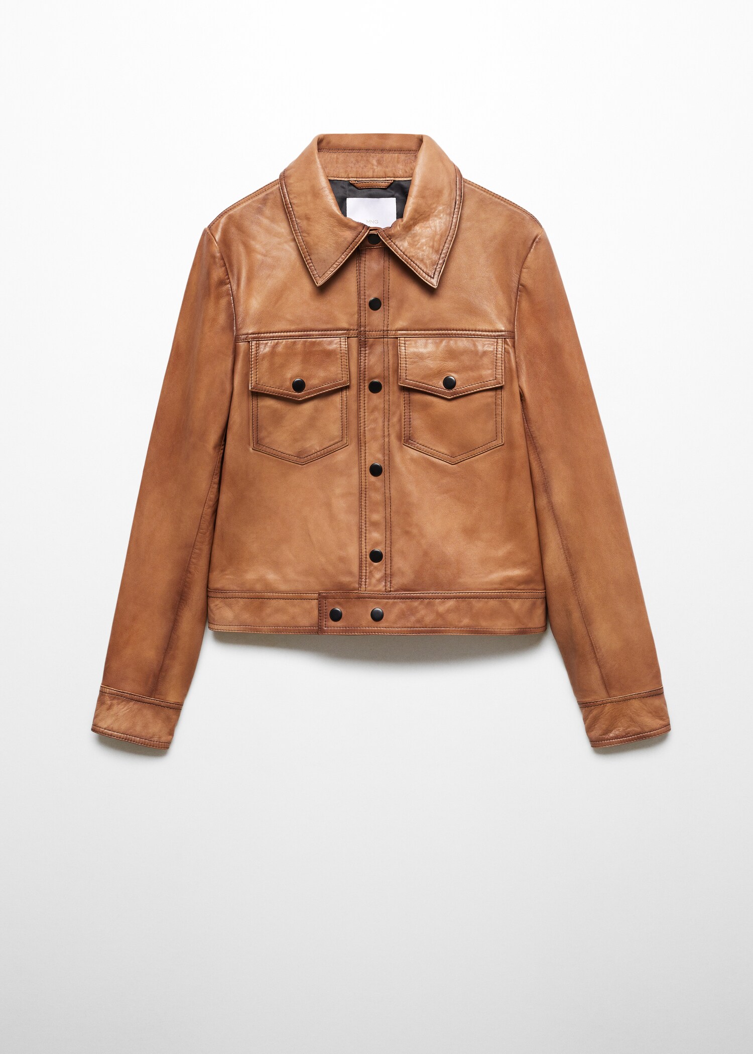 Chaqueta piel cuello pelo - Detalle del artículo 8