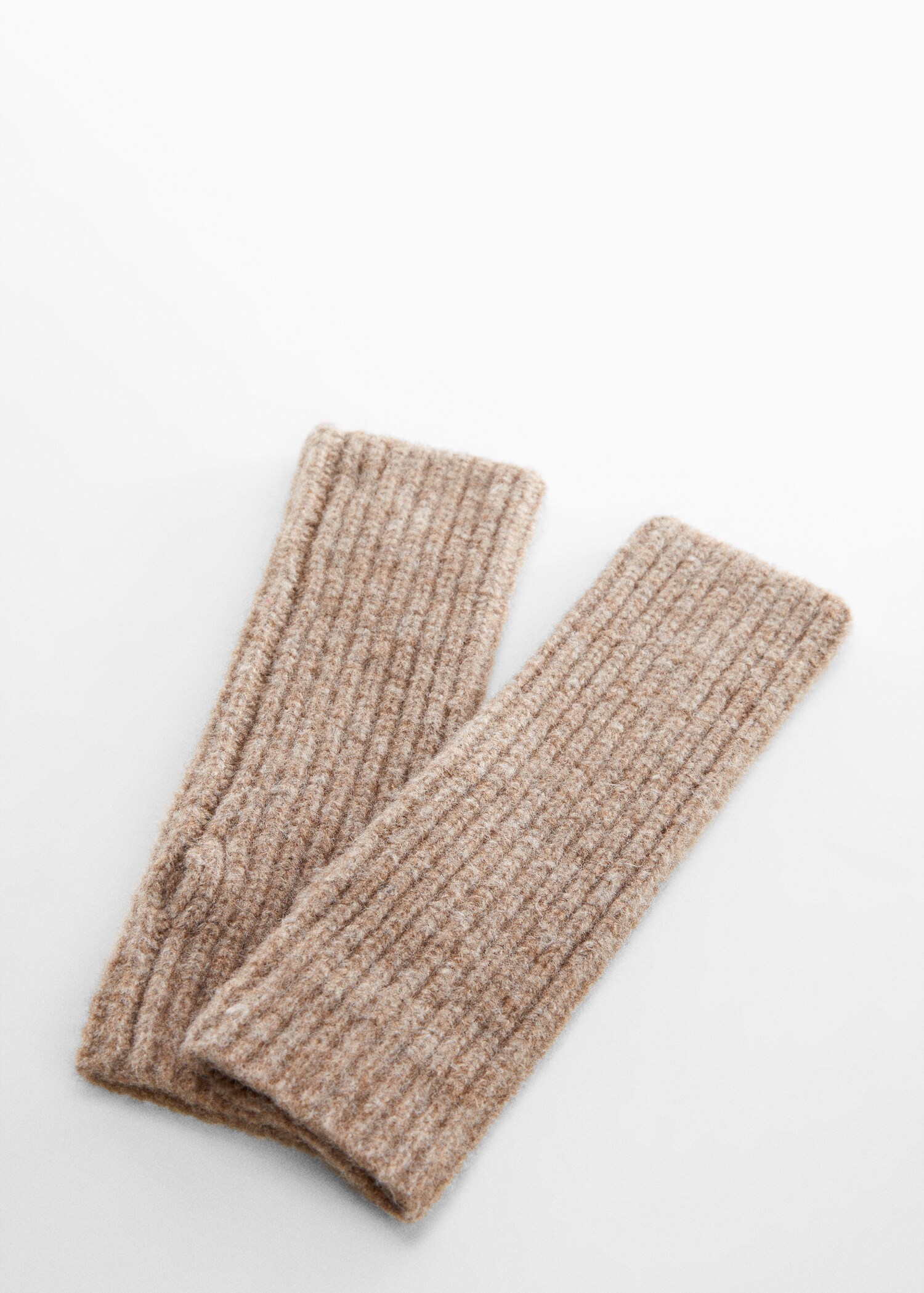 Guantes largos punto - Plano medio