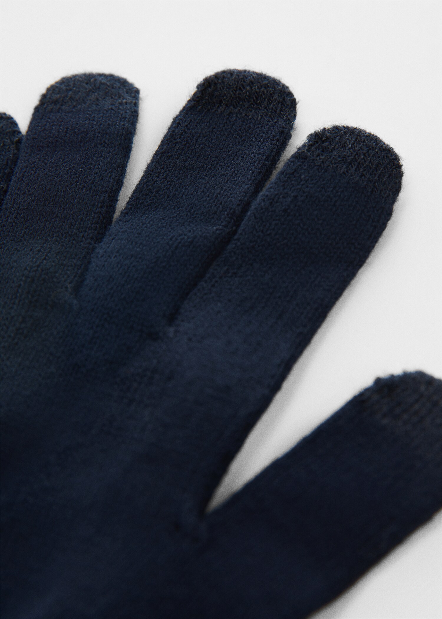 Gebreide touchscreenhandschoenen - Middenvlak