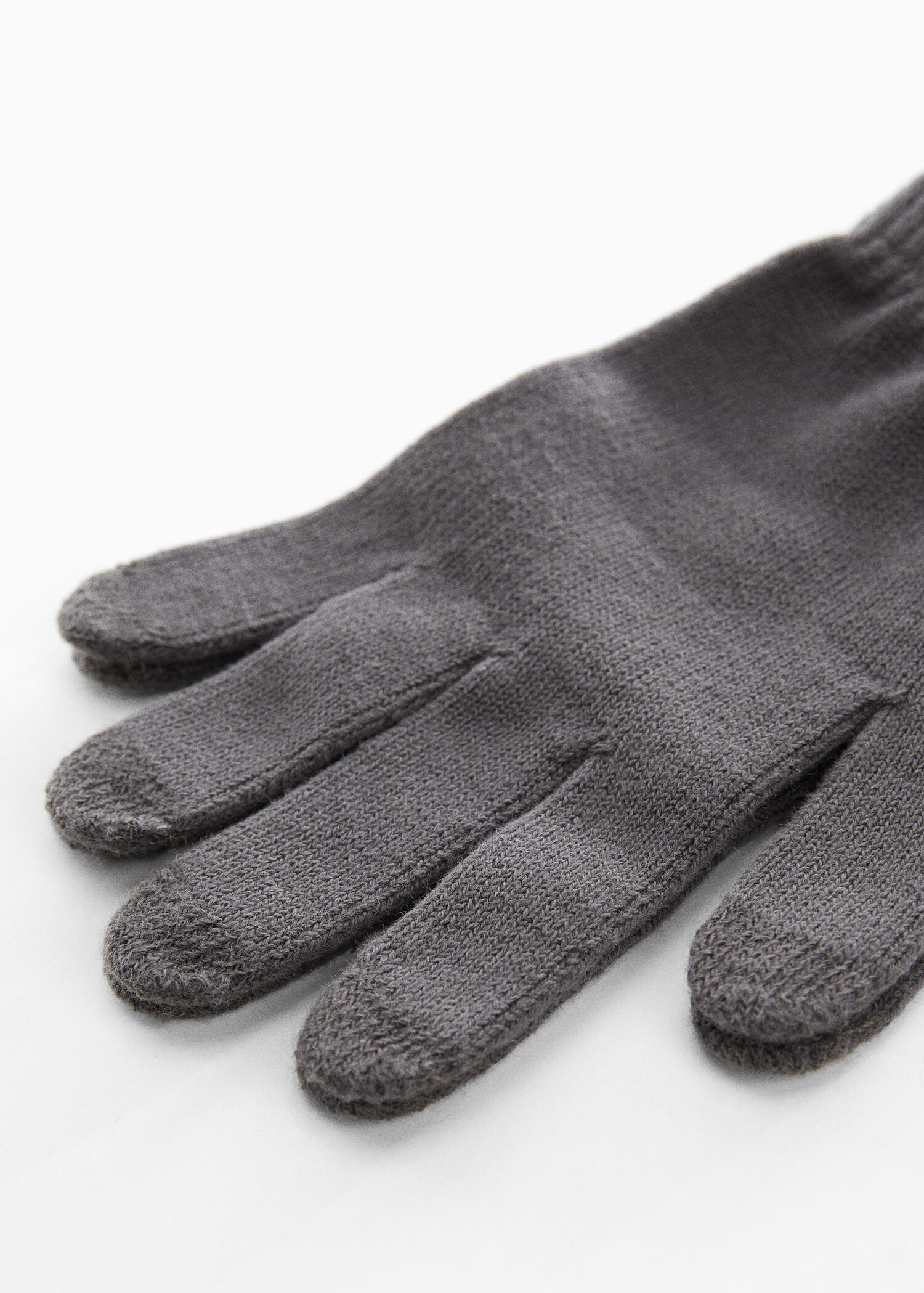 Gebreide touchscreenhandschoenen - Middenvlak