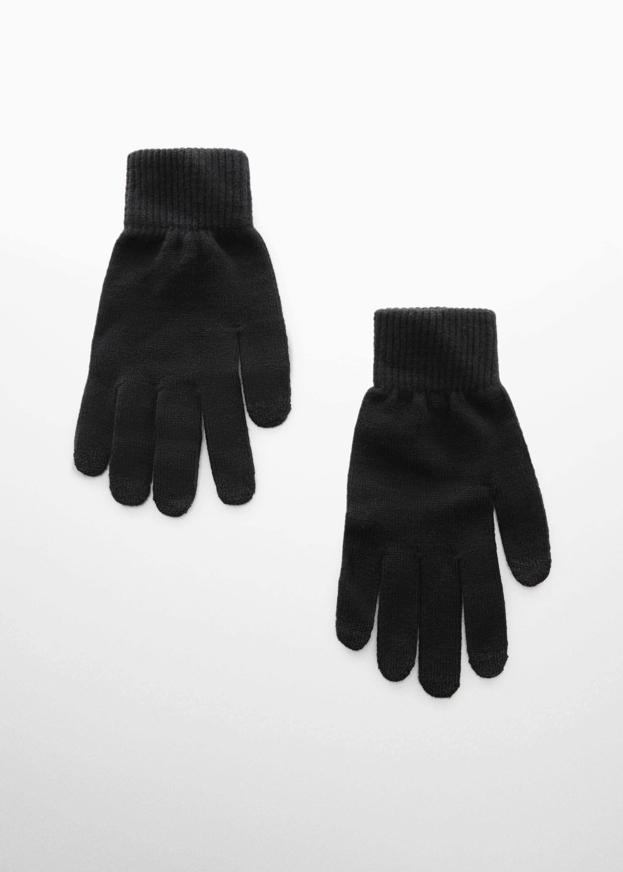 Сенсорные перчатки из трикотажа - Изделие без модели