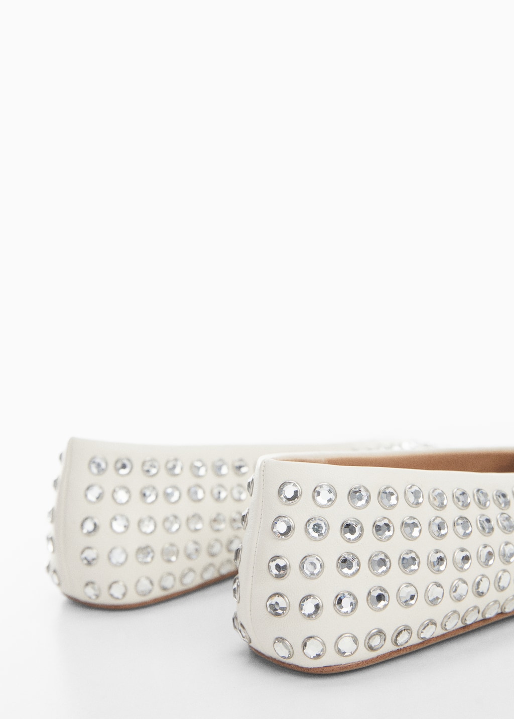 Rhinestone ballerinas | MANGO Georgia