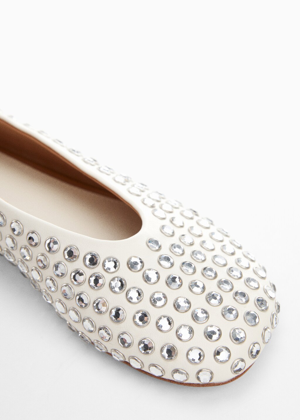 Rhinestone ballerinas | MANGO Georgia