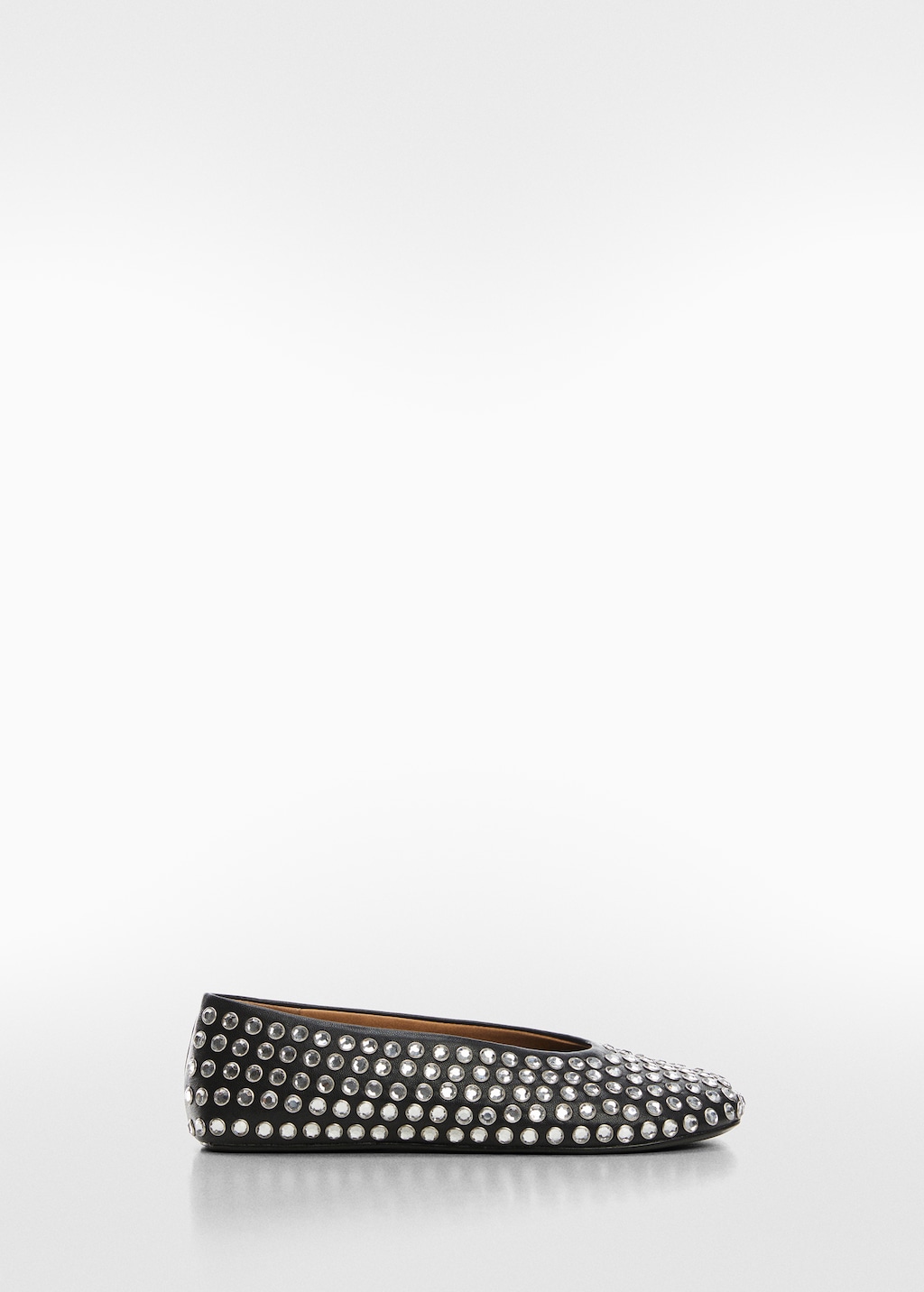 【MANGO】Rhinestone ballerina REF. 57056011-BEA-LM Rhinestone ballerinas - Women | MANGO Niger