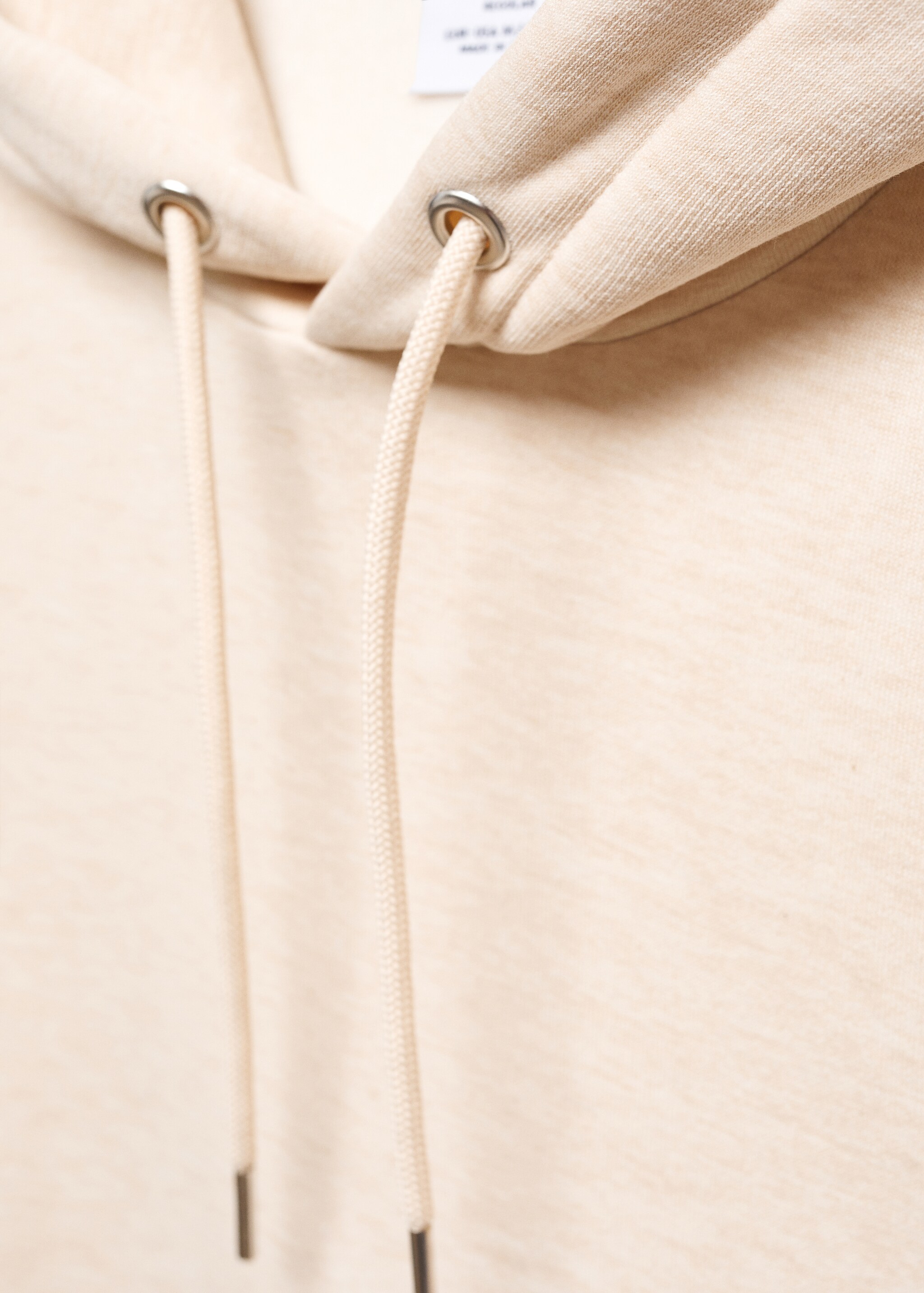 Cotton kangaroo-hooded sweatshirt - Detail van het artikel 8
