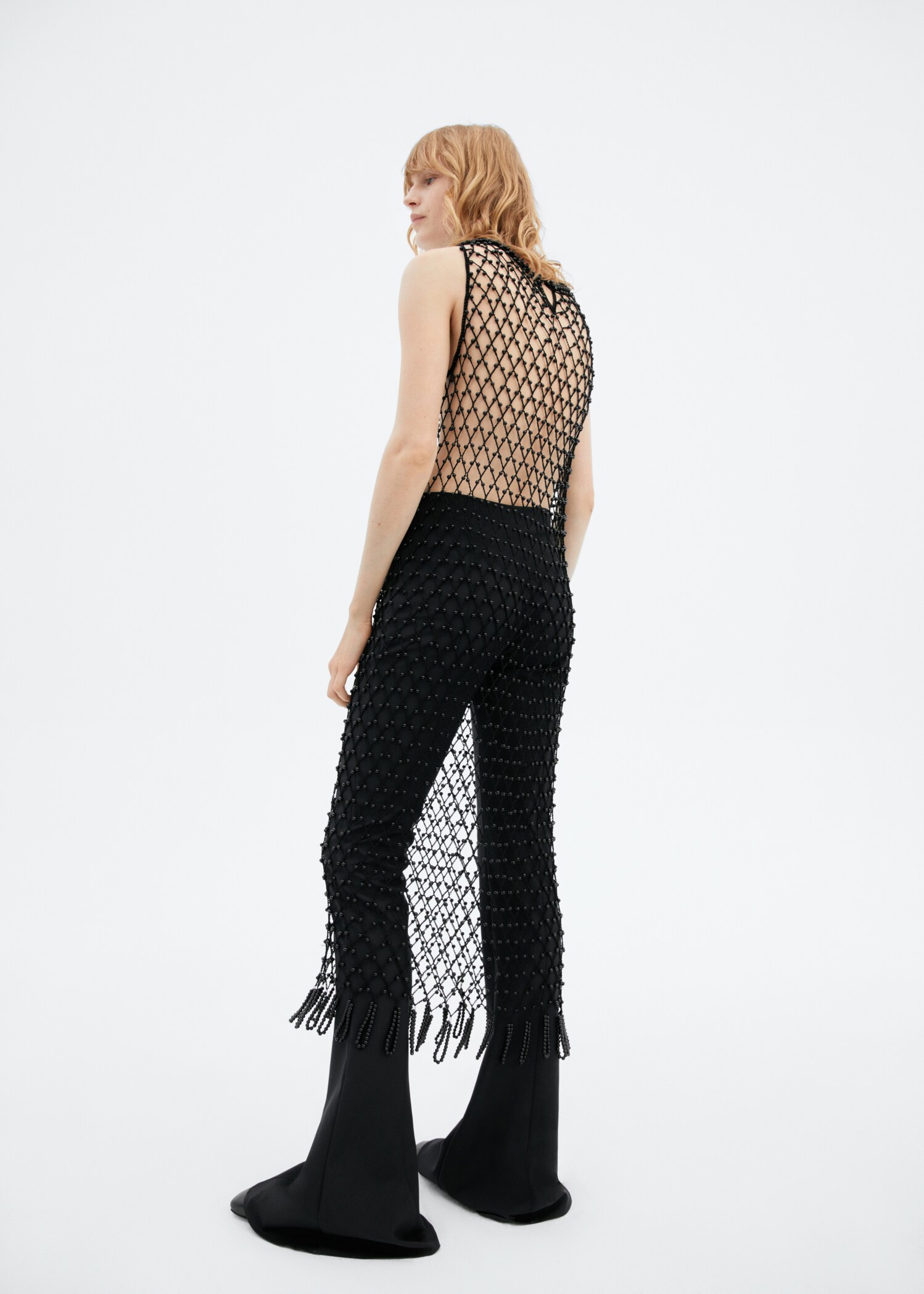 Handgemaakte crochet jurk - Achterkant van het artikel