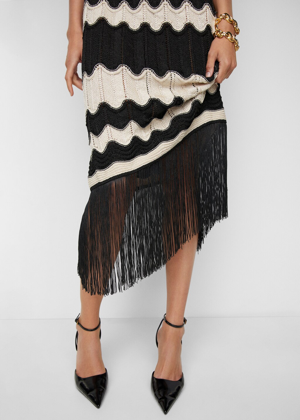 Robe a frange mango hotsell