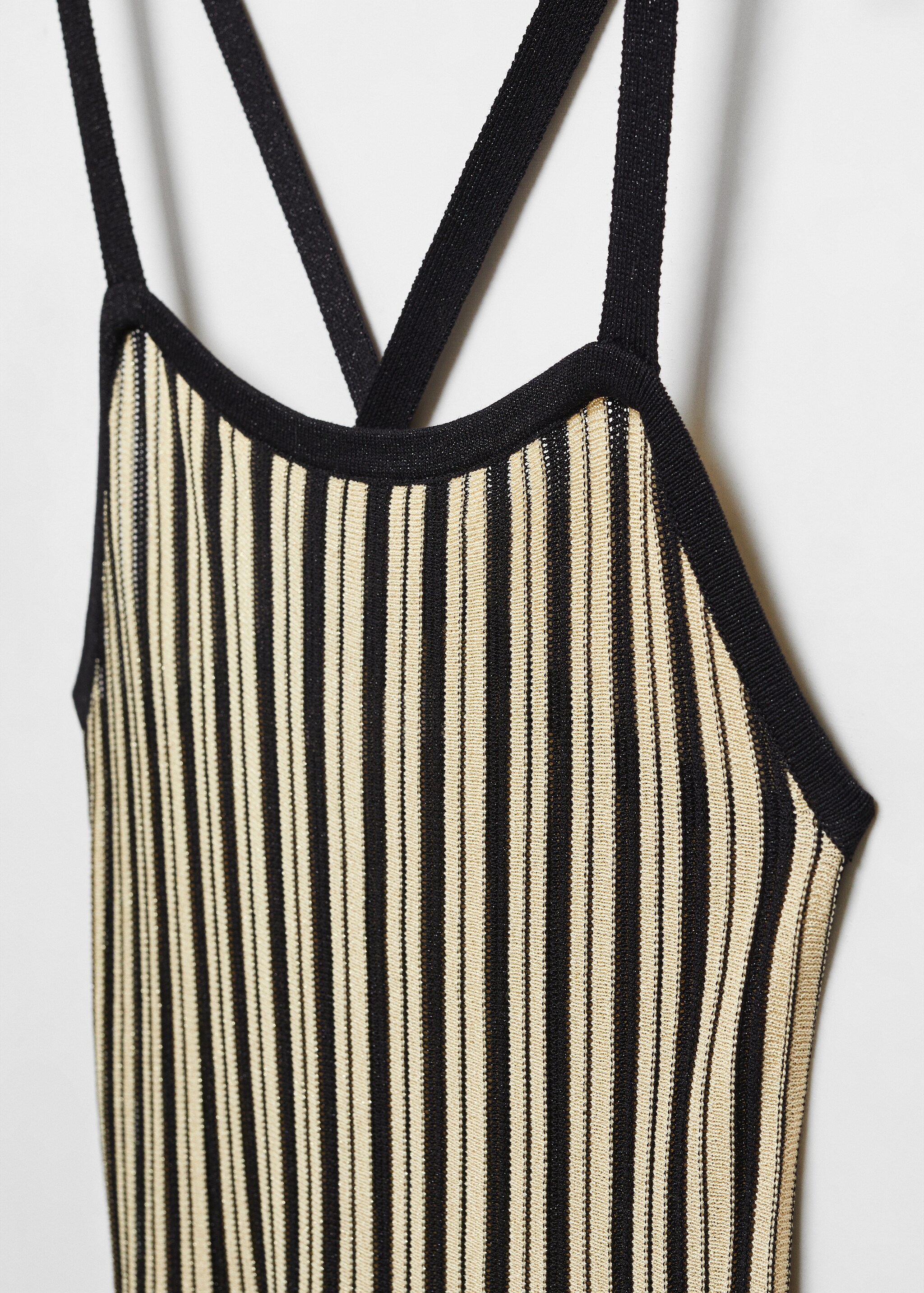 Striped jersey dress - Details of the article 8