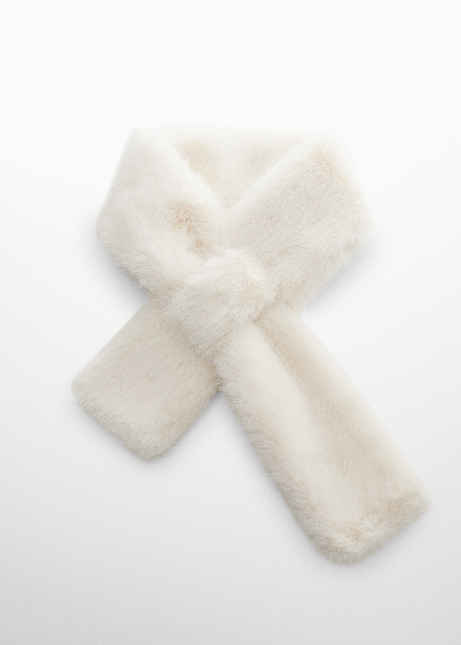 Faux fur scarf - Article without model