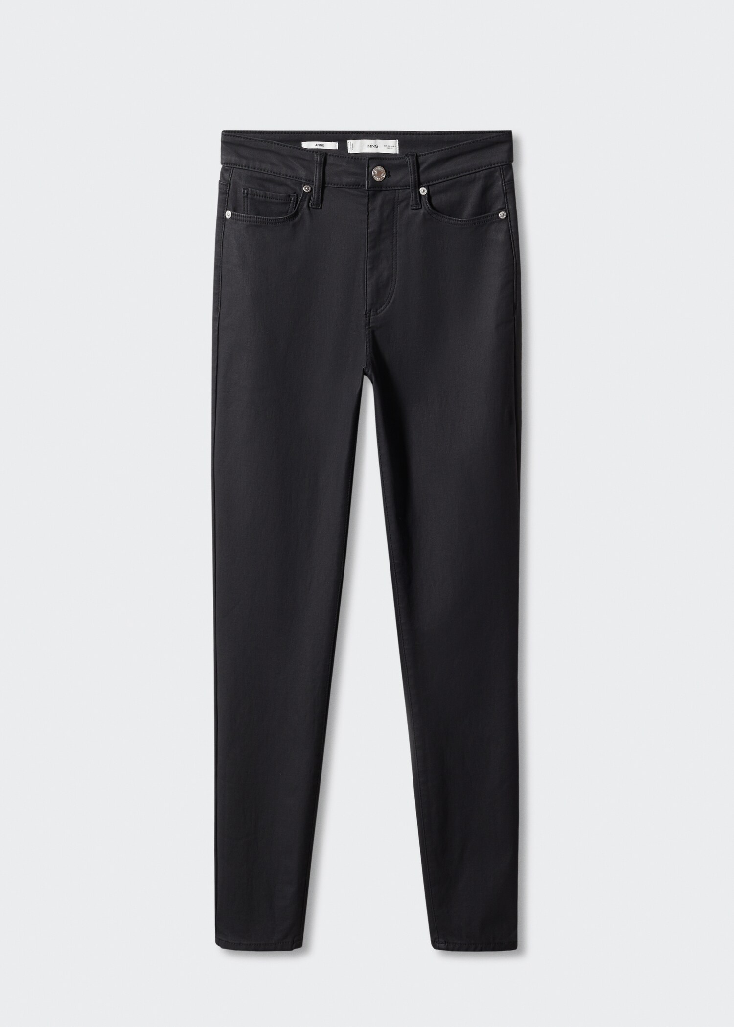 Jean skinny taille haute enduit - Article sans modèle