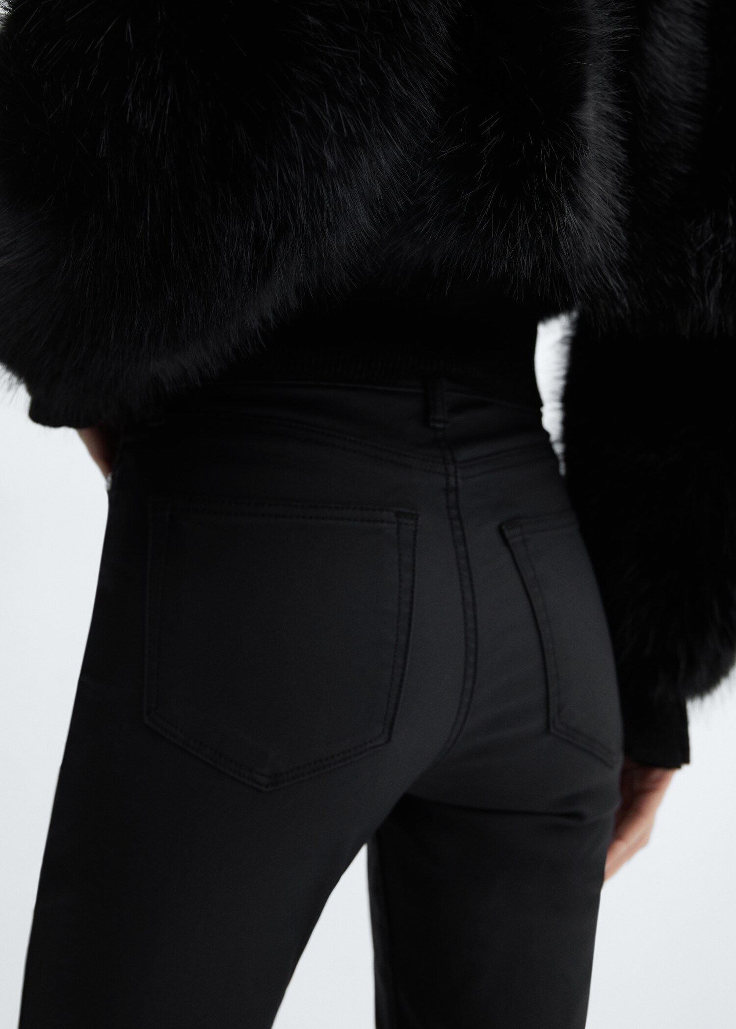Jean skinny taille haute enduit - Détail de l'article 6