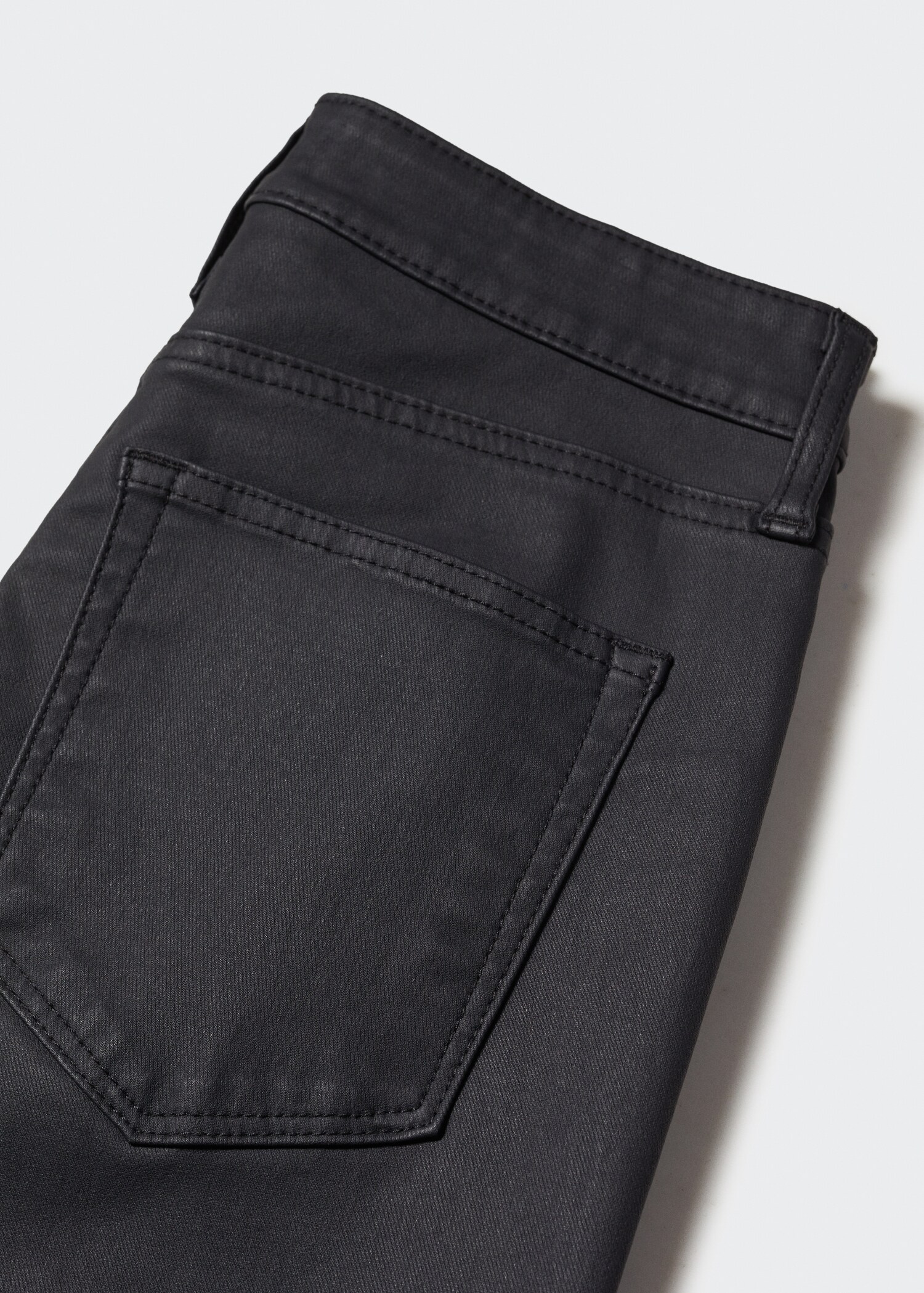 Jean skinny taille haute enduit - Détail de l'article 8