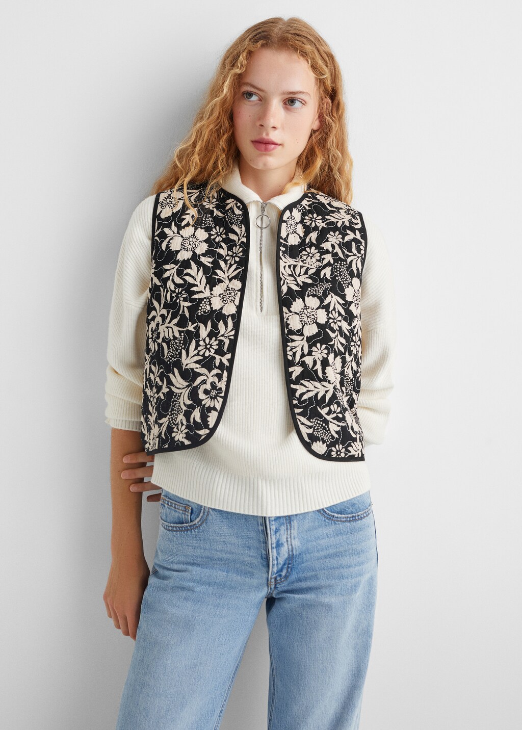 Gilet imprimé hotsell