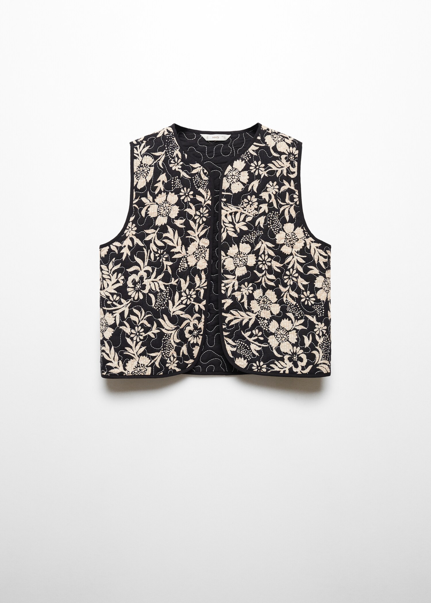 Printed gilet - Article without model