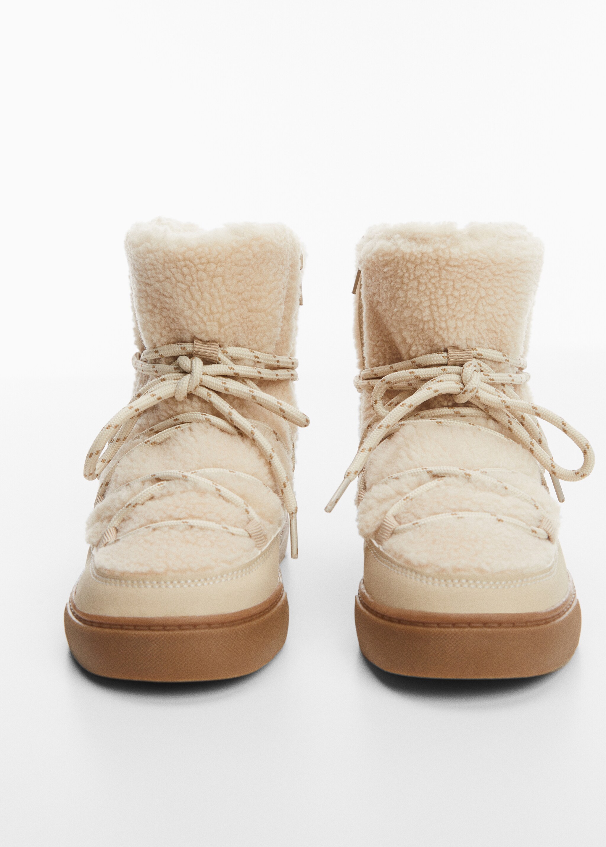 Shearling lace boots - Details of the article 2