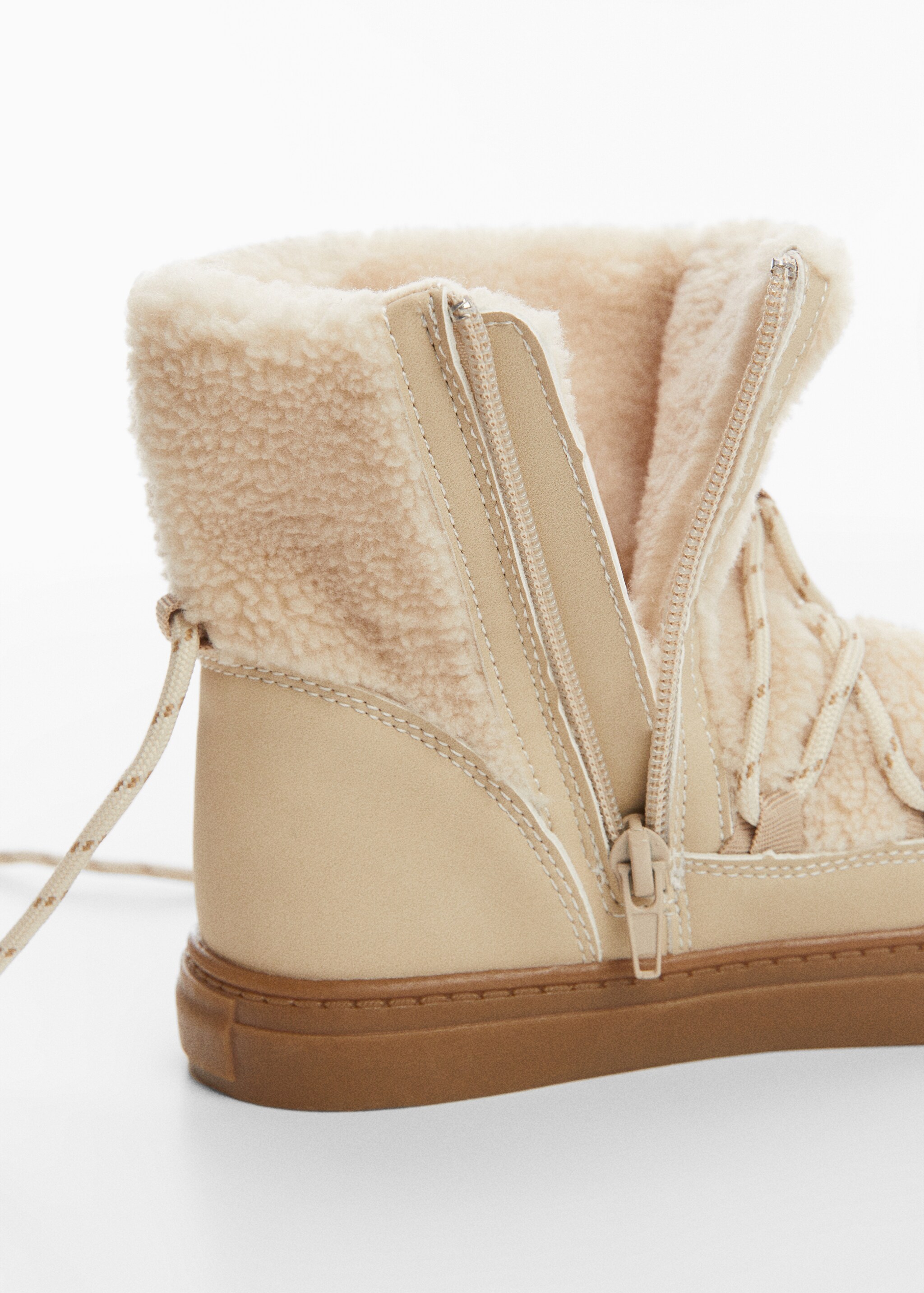 Shearling lace boots - Details of the article 3