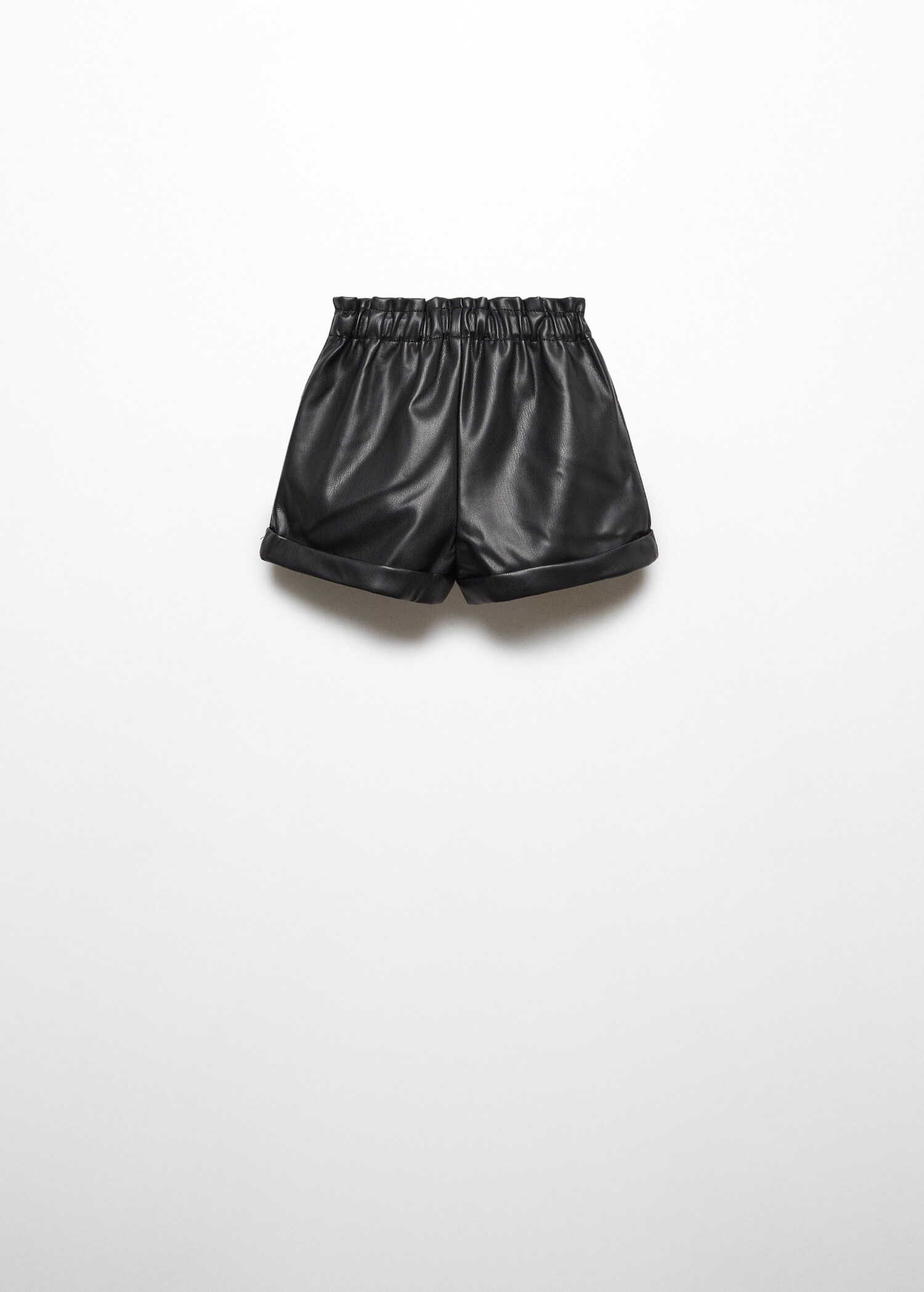 Shorts aus Kunstleder - Rückseite des Artikels