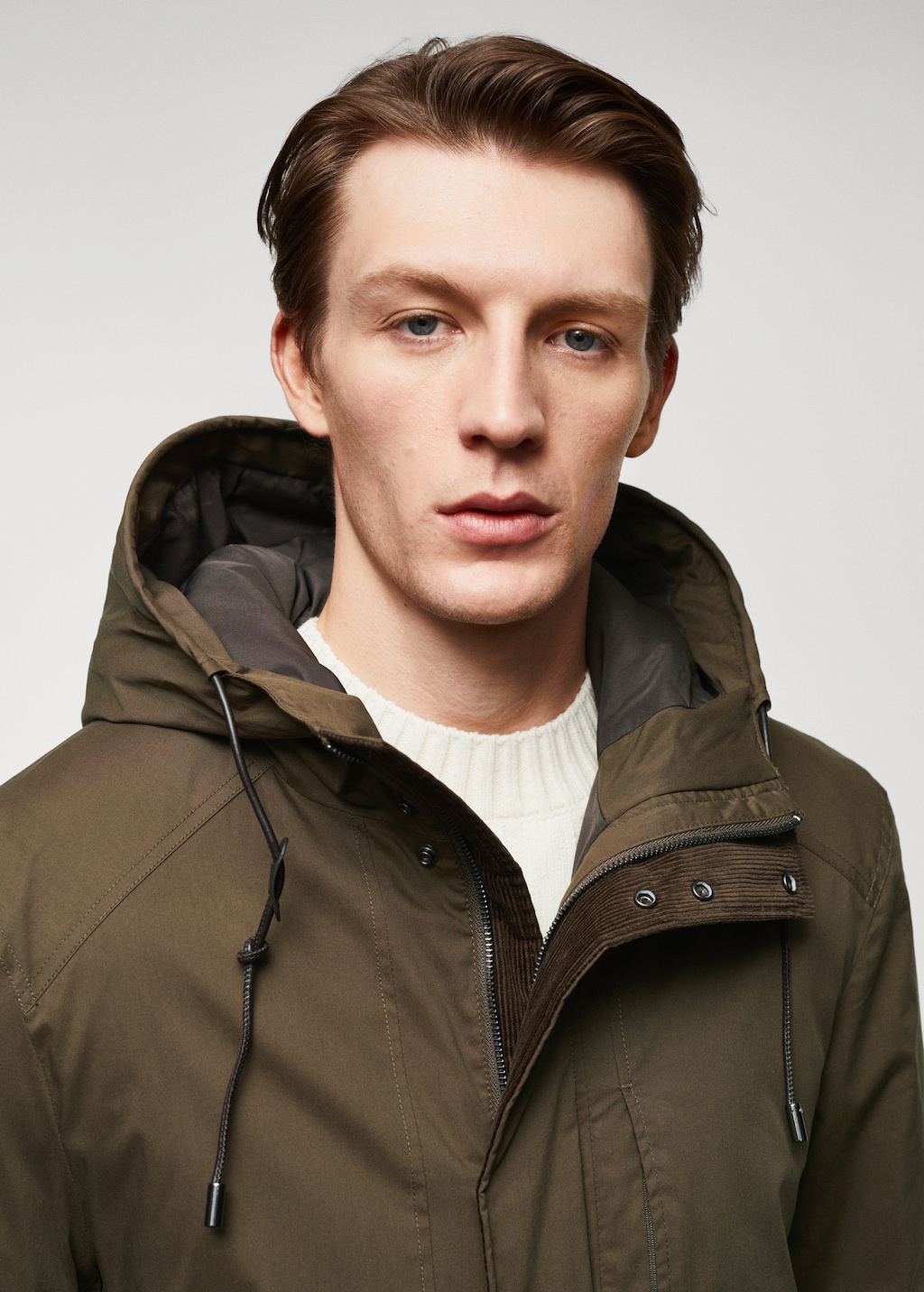 Parka mango homme deals