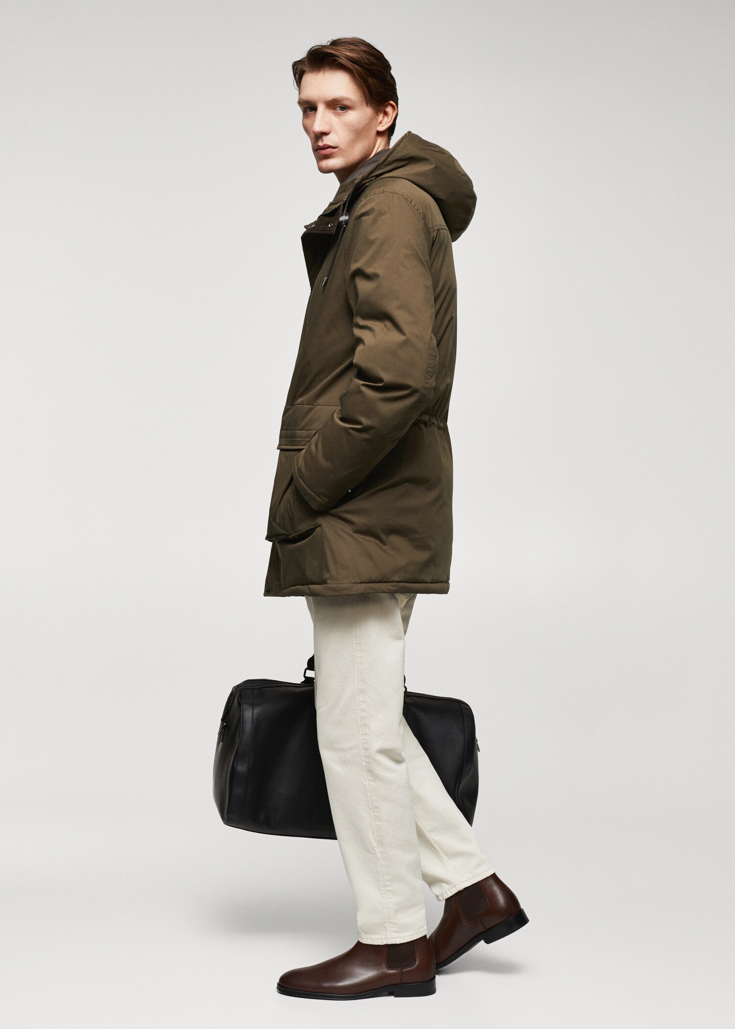 Parka matelassée tissu thermorégulateur - Détail de l'article 2