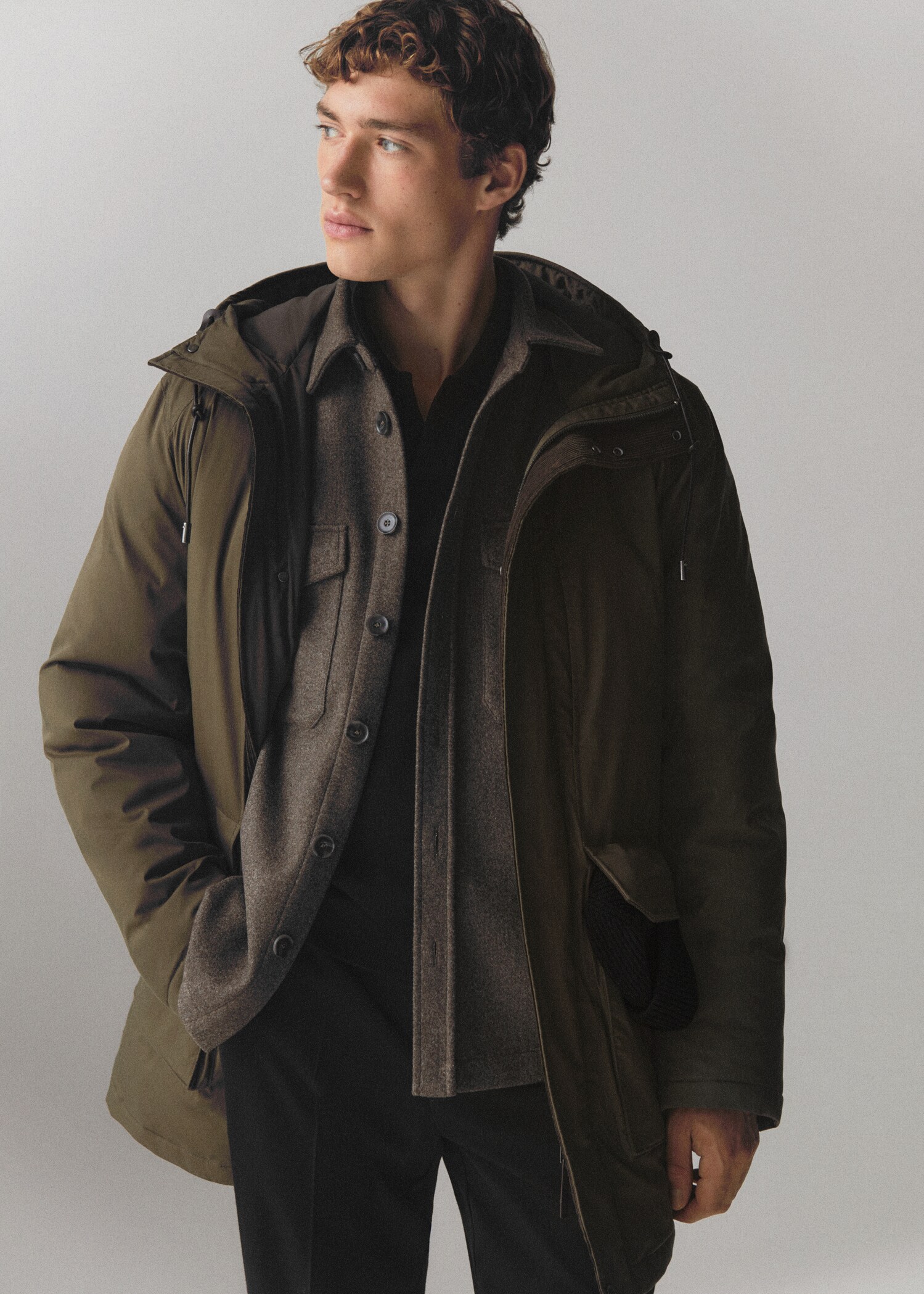Parka matelassée tissu thermorégulateur - Détail de l'article 5