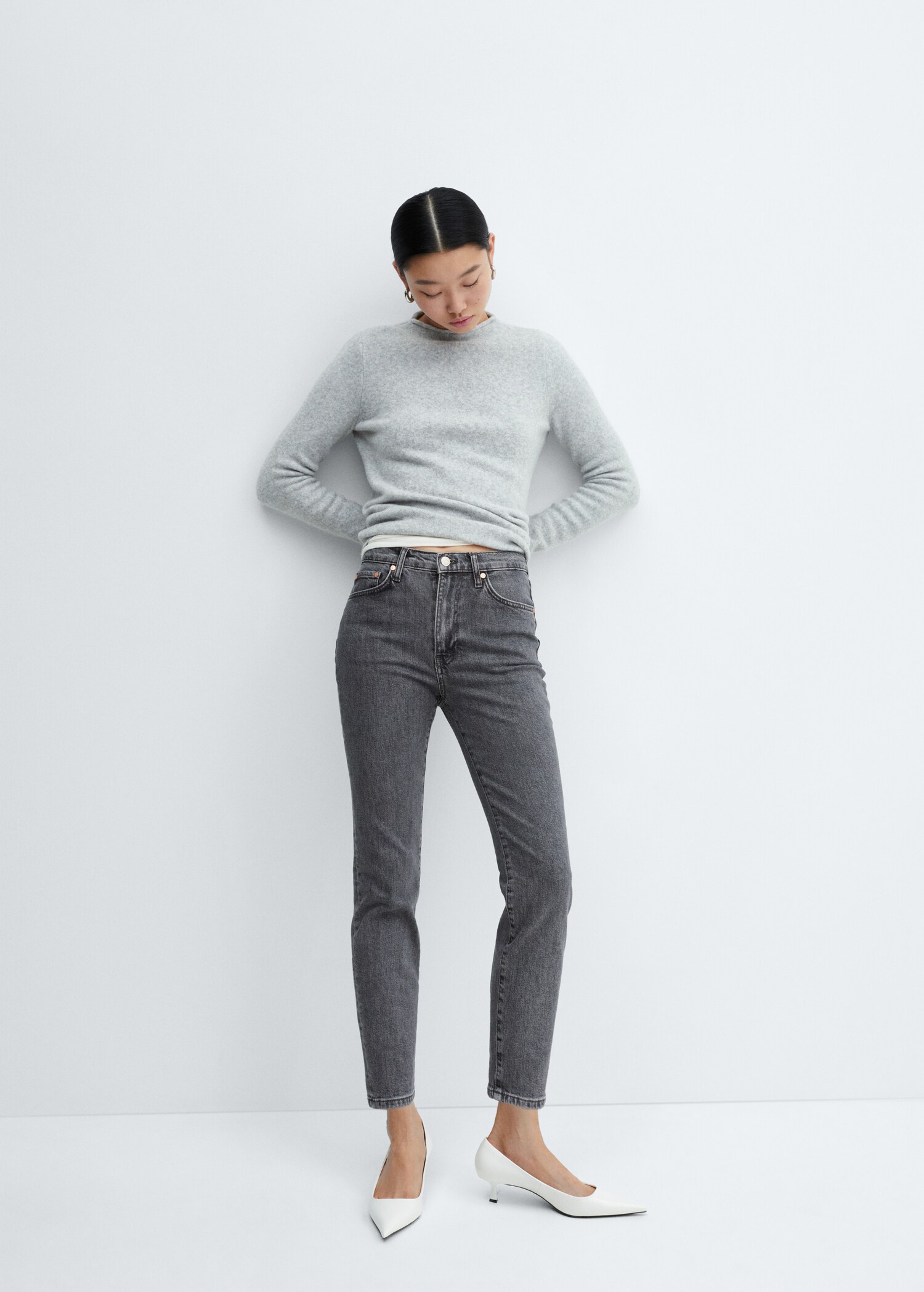 Claudia slim-fit cropped jeans - Details of the article 2