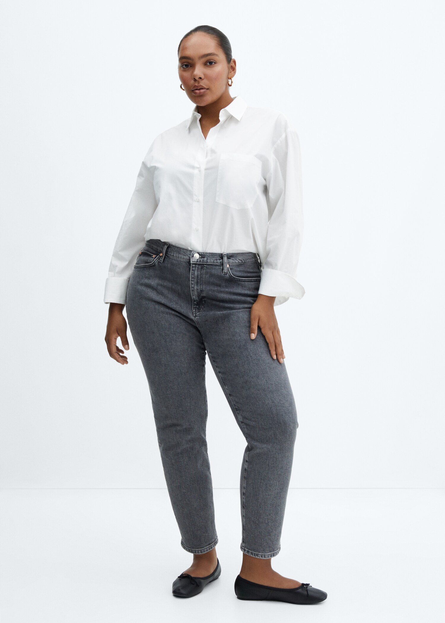 Claudia slim-fit cropped jeans - Details of the article 3
