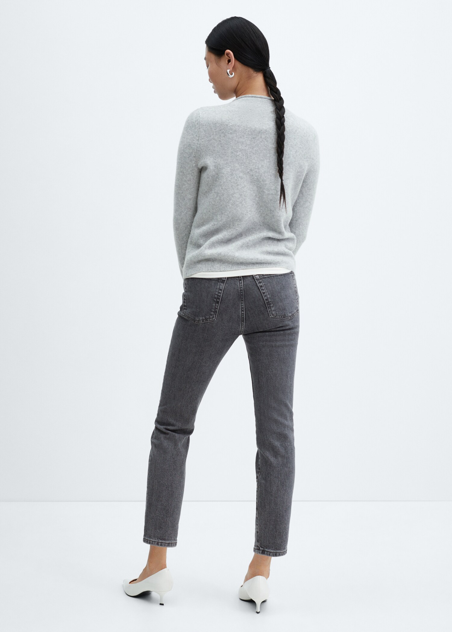 Claudia slim-fit cropped jeans - Reverse of the article