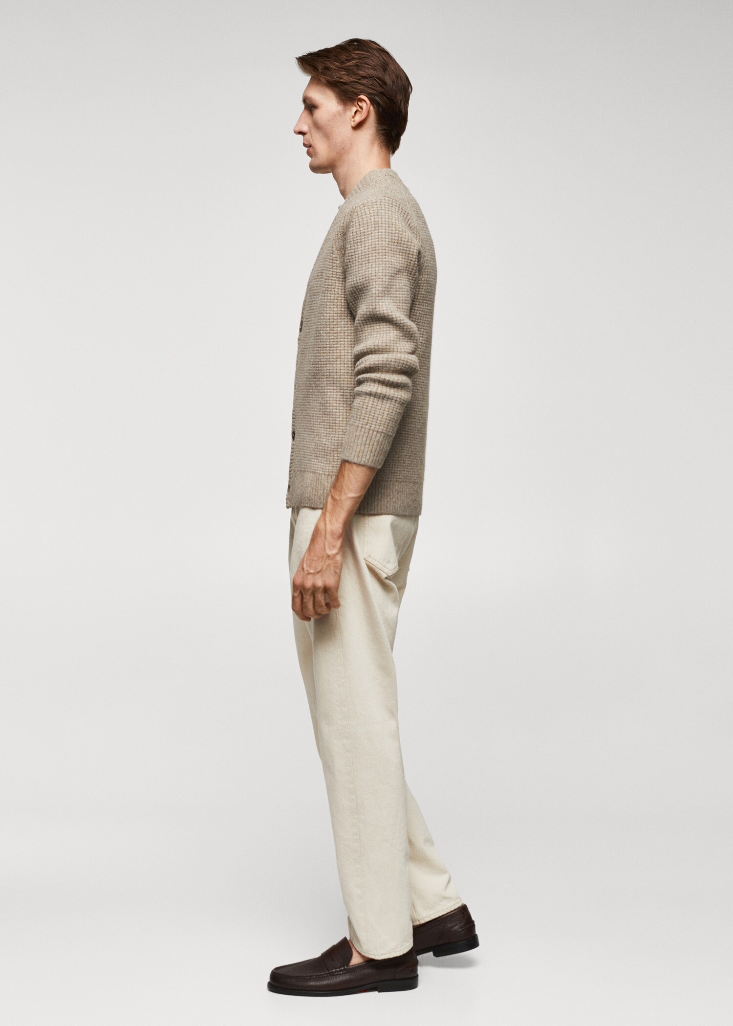 Cardigan structuré laine mélangée - Détail de l'article 2