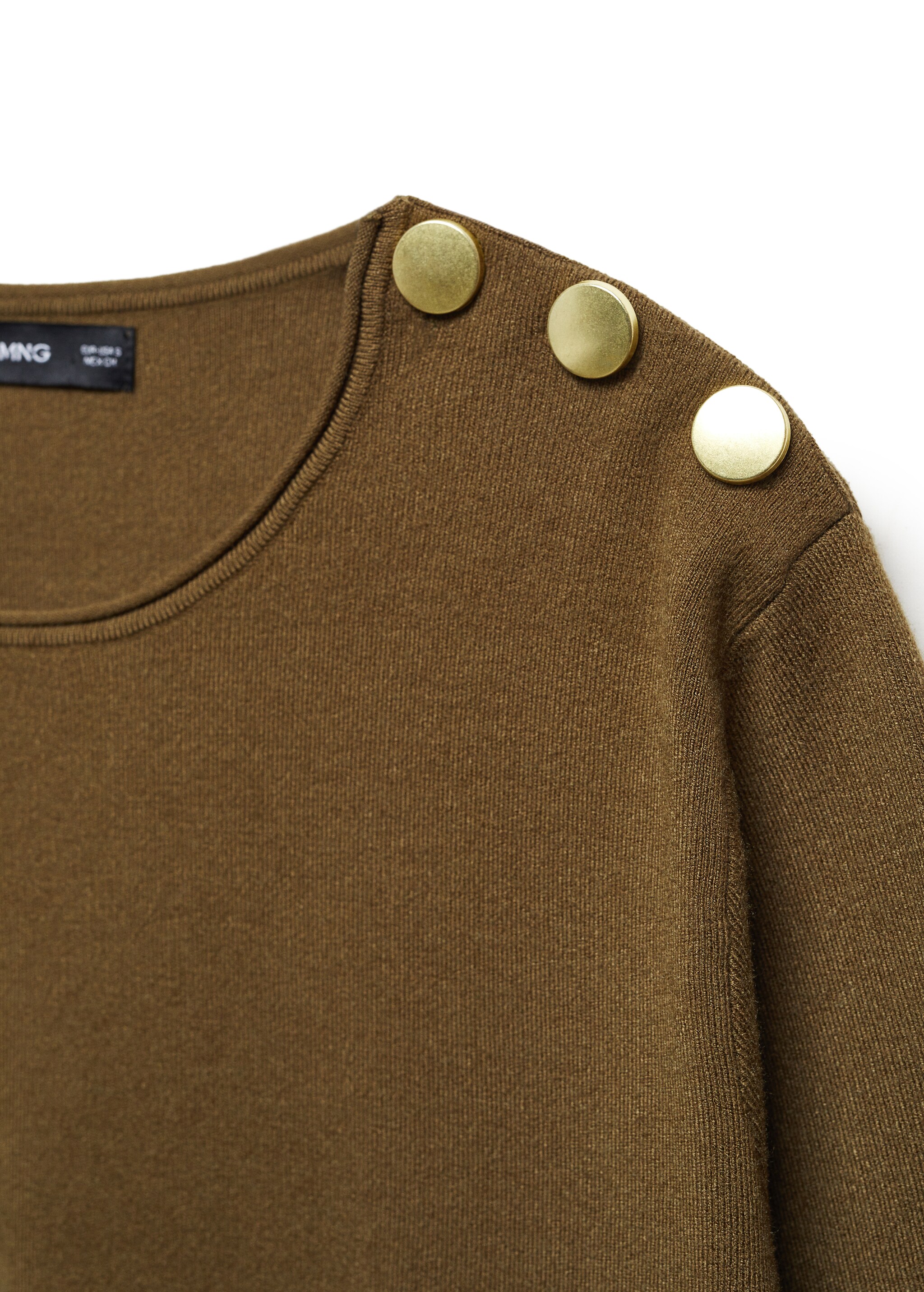 Sweater with shoulder buttons  - Details of the article 8
