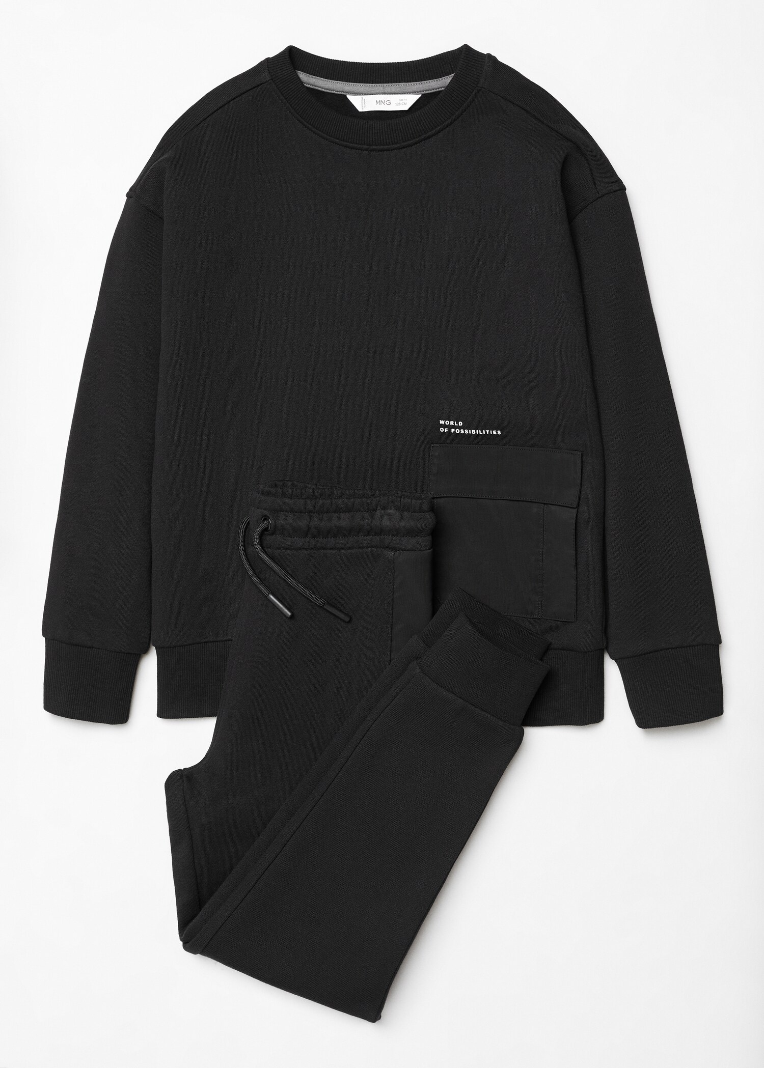 Sweatshirt algodão bolso - Pormenor do artigo 5