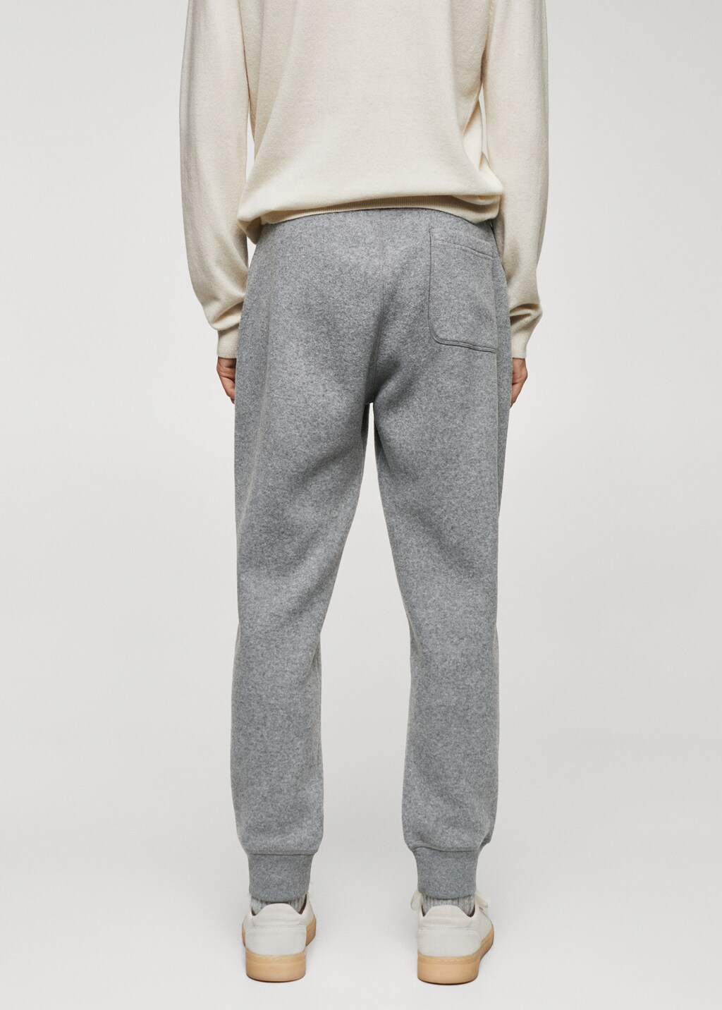 Wool-blend jogger trousers - Men | MANGO Niger Wool-blend jogger trousers - Men | MANGO Niger