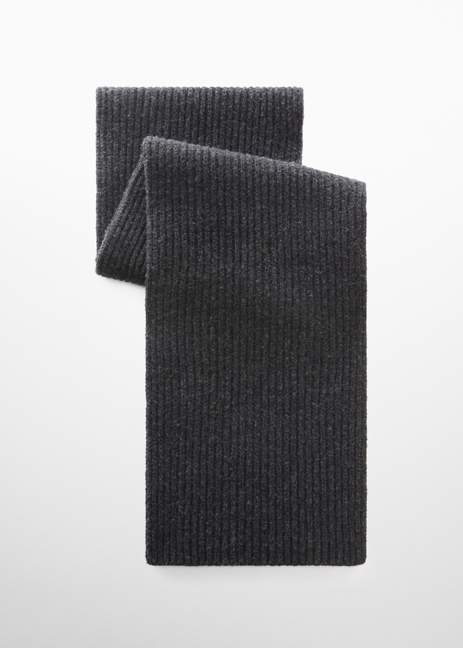 Knit wool-blend scarf - Article without model