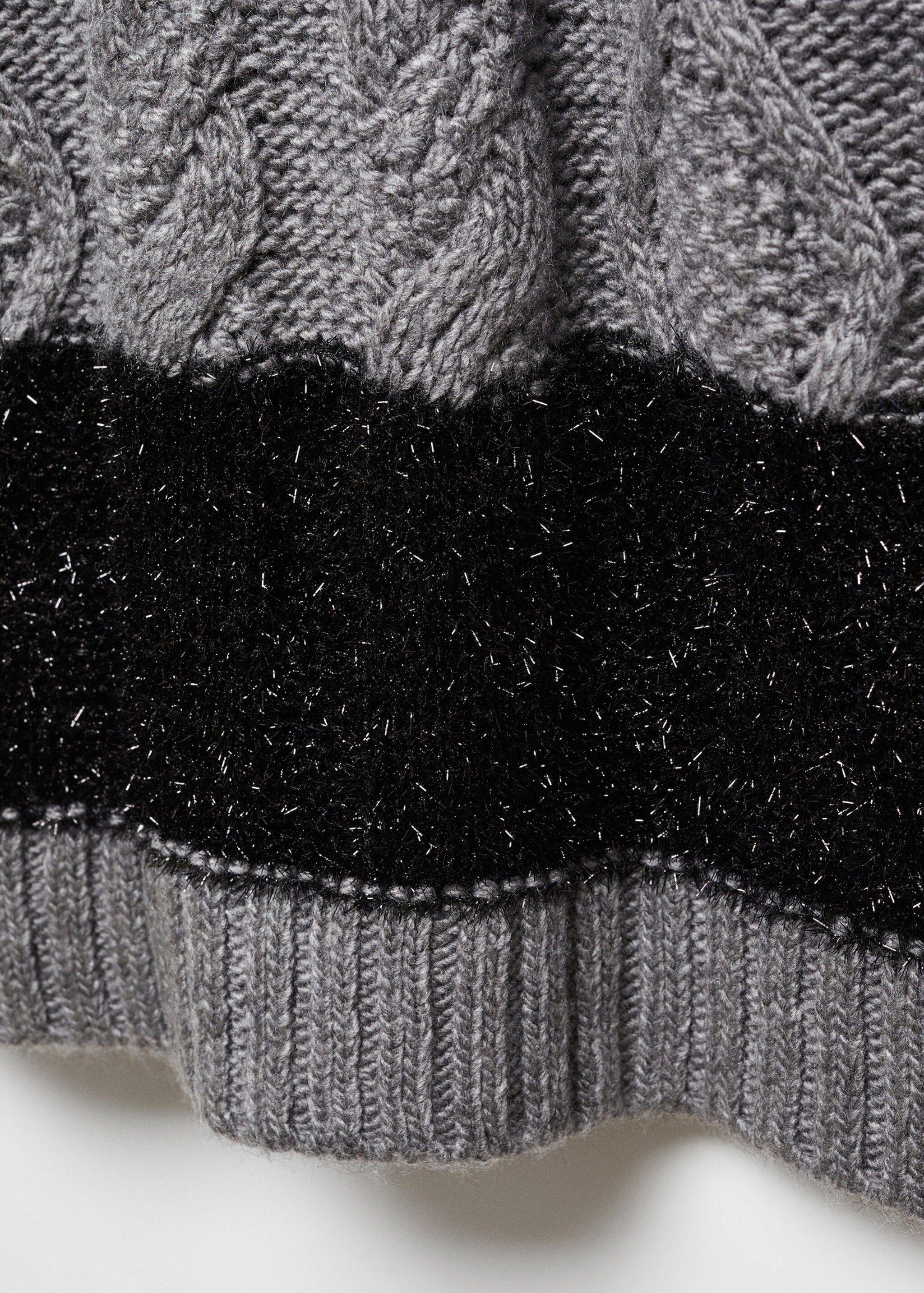 Vestido jersey rayas - Detalle del artículo 8, Gris. Ref: 57057753-00.