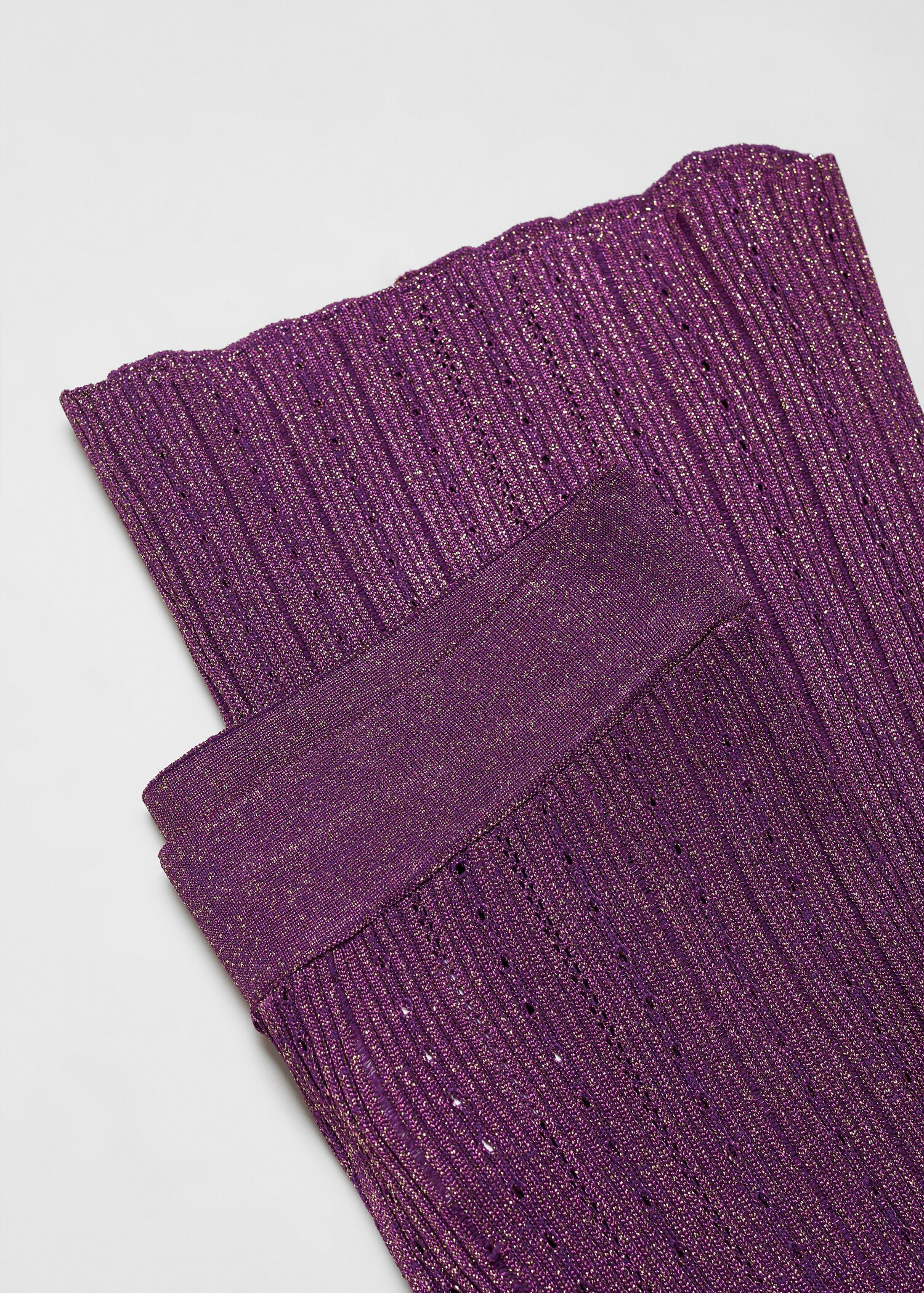 Pantalón acampanado punto lúrex - Detalle del artículo 8