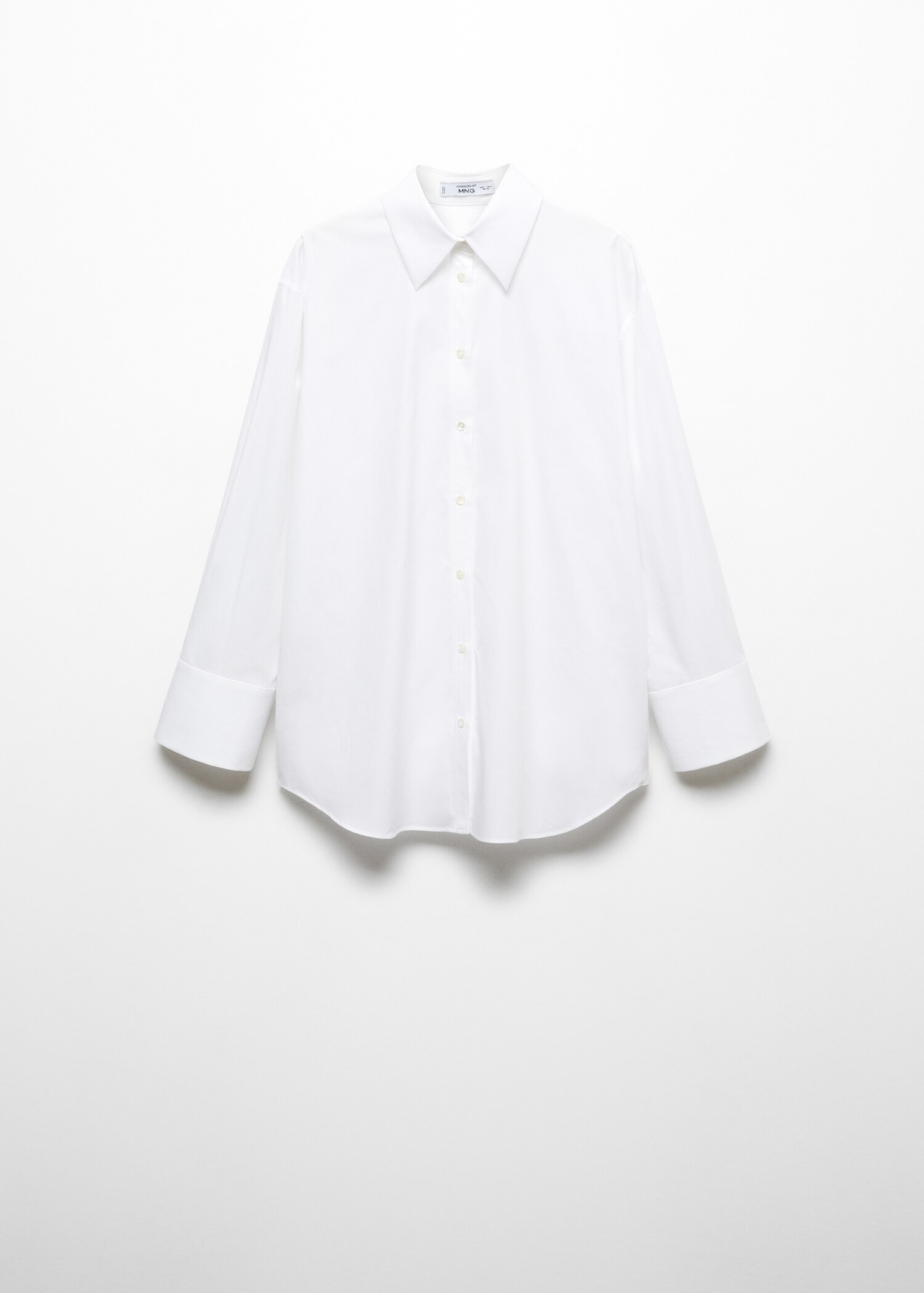 Oversized-Baumwollbluse - Artikel ohne Model