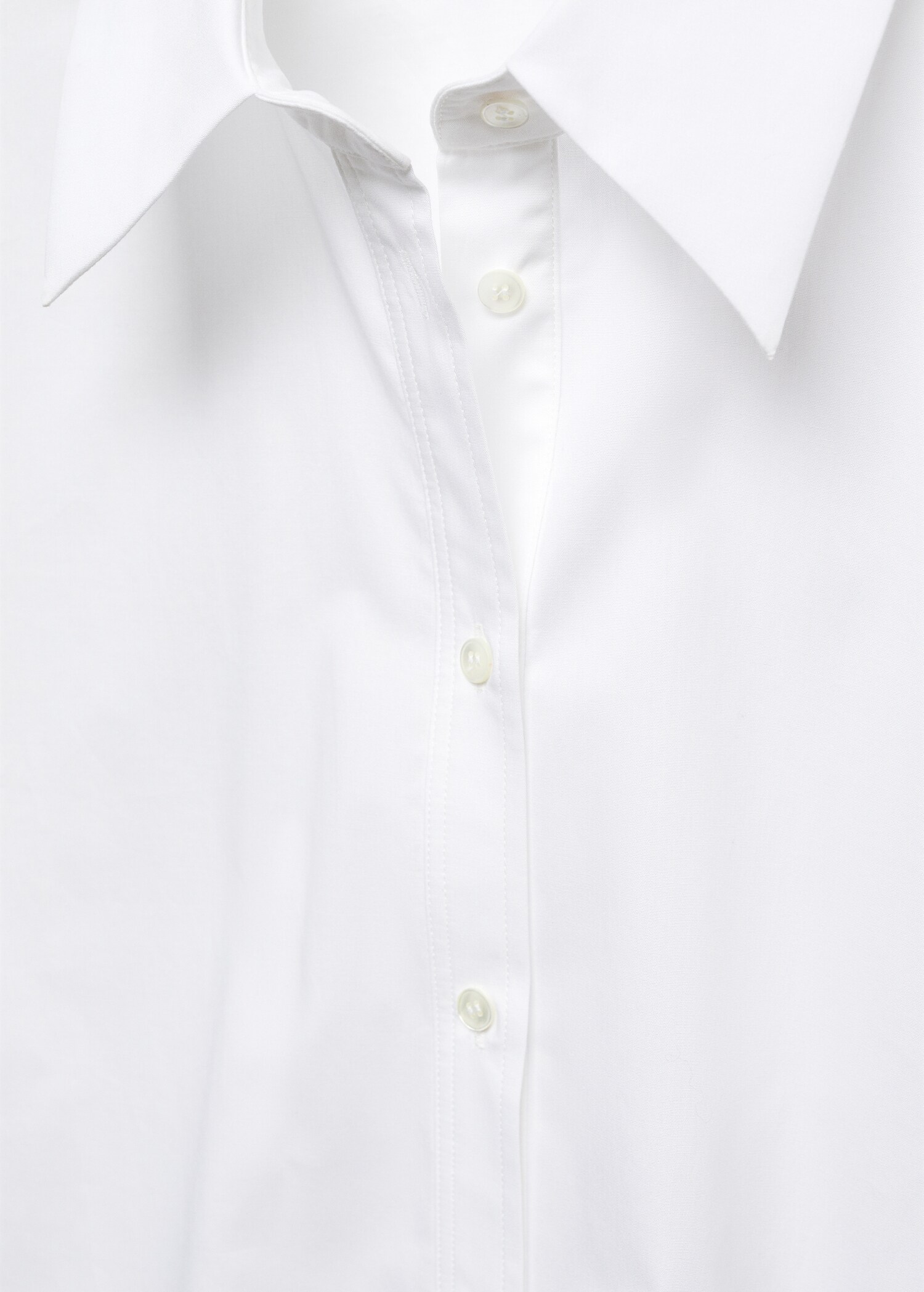 Oversized-Baumwollbluse - Detail des Artikels 8