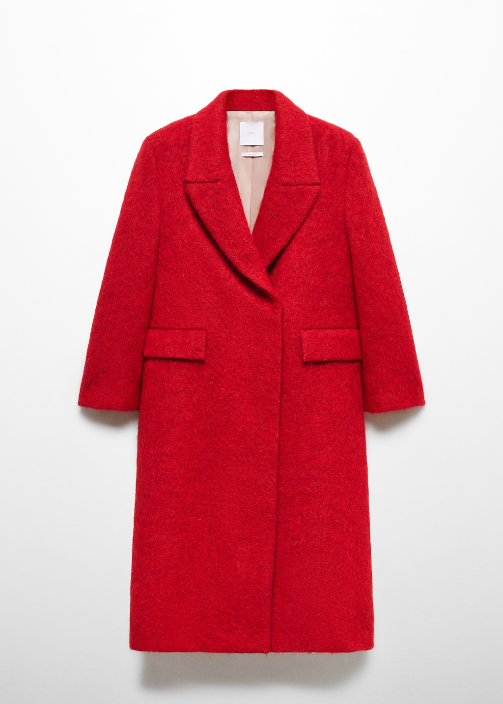 Long alpaca wool coat Women MANGO China