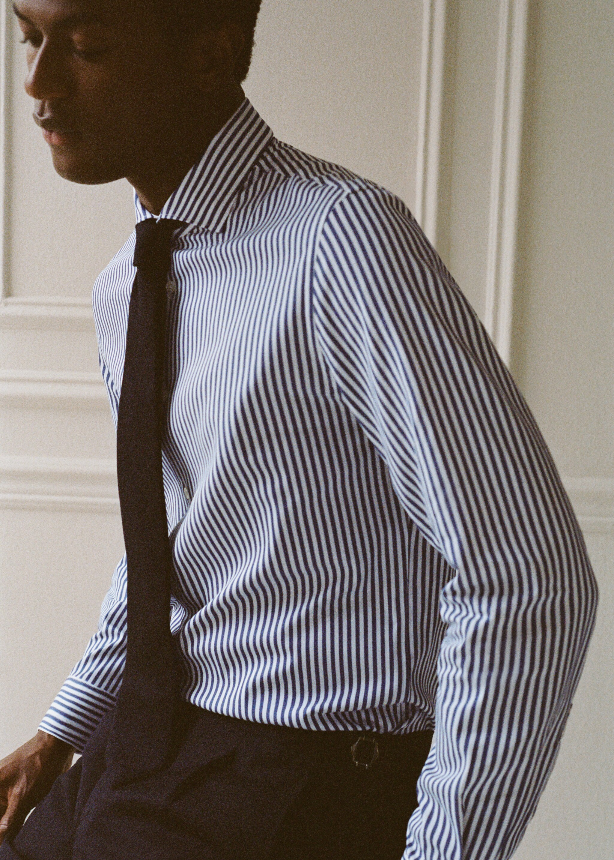 100% cotton striped shirt - Details of the article 5