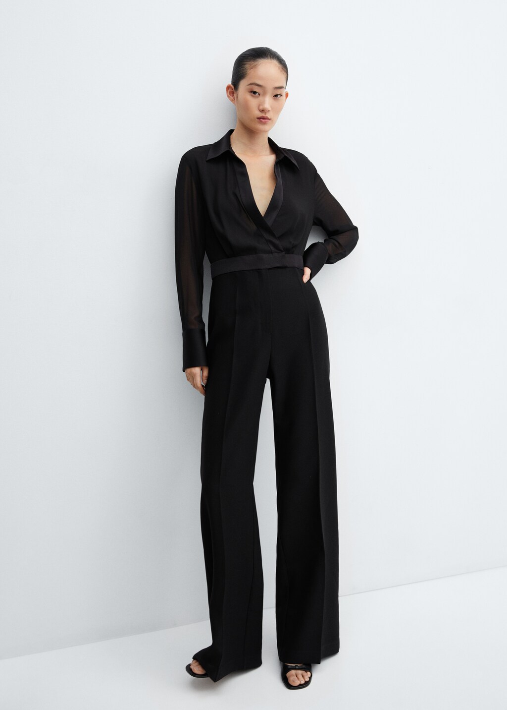オールインワン FORME mother Shirt Jumpsuit