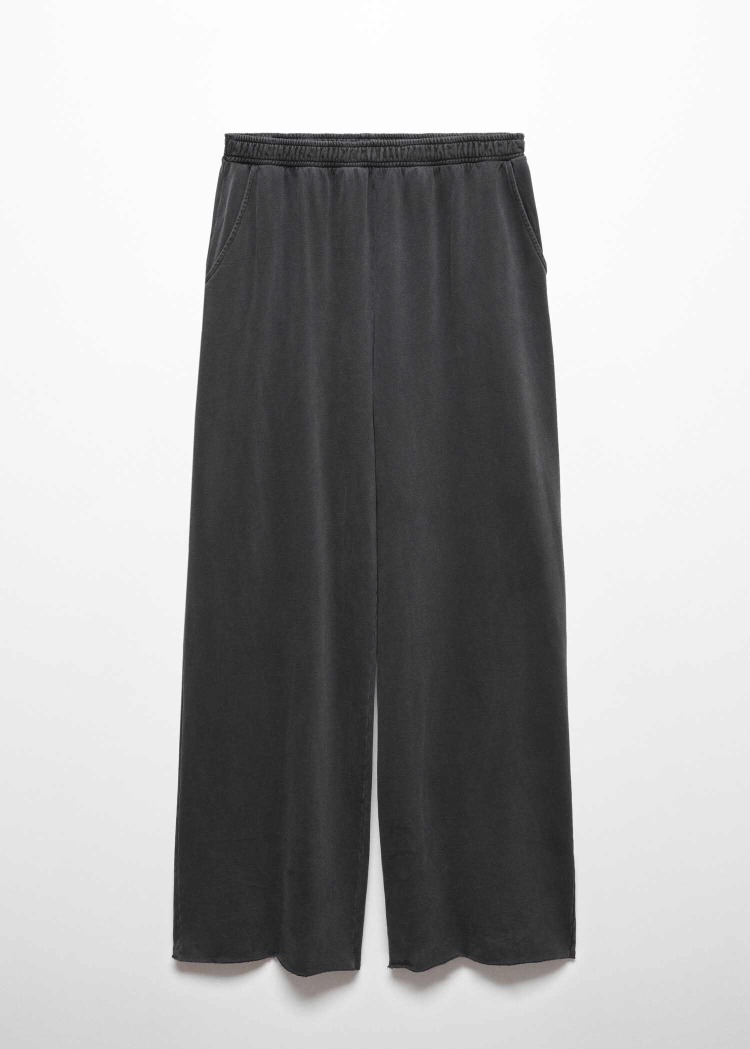 Cotton wideleg trousers - Article without model