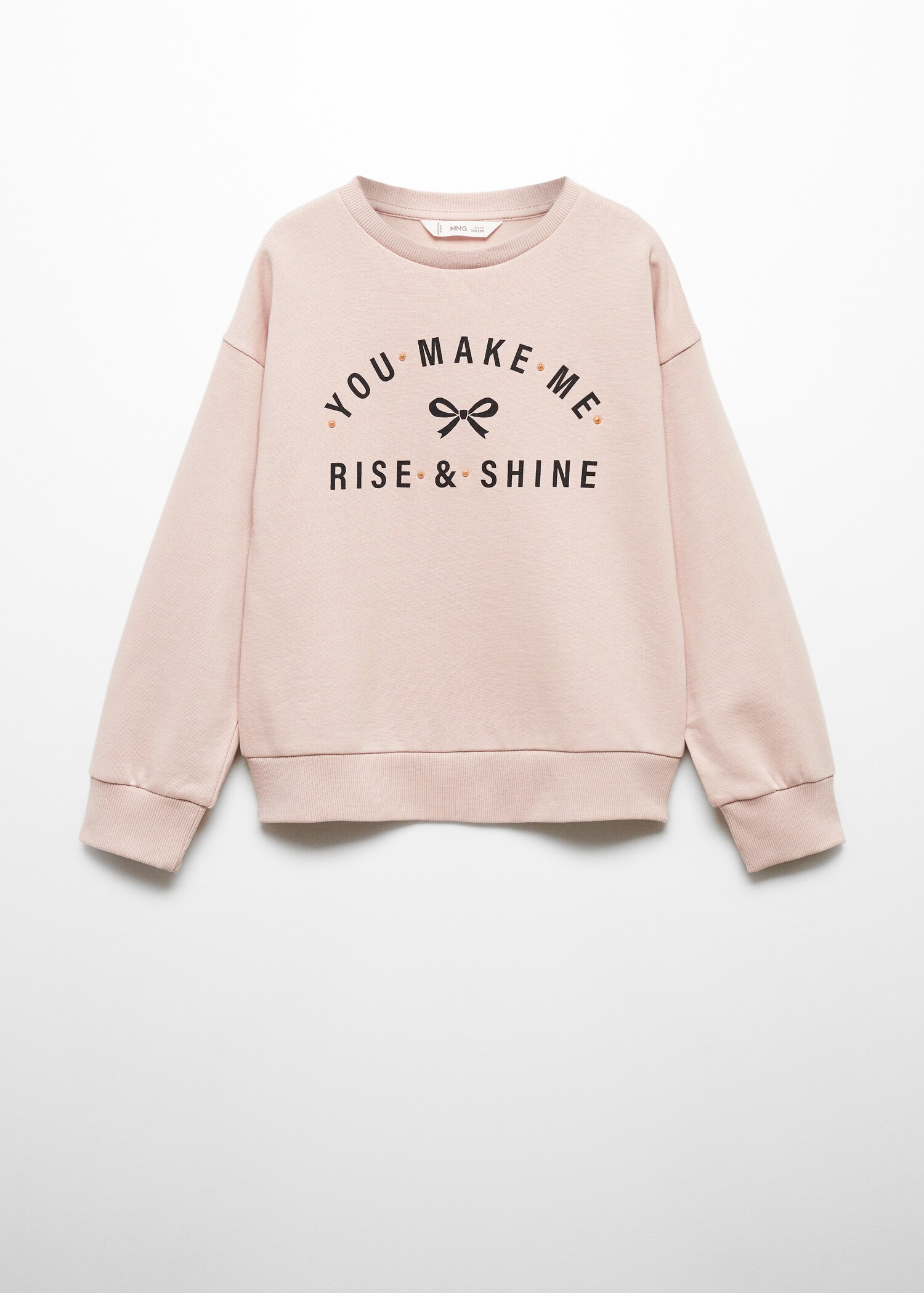 Sudadera mensaje estampado - Artículo sin modelo