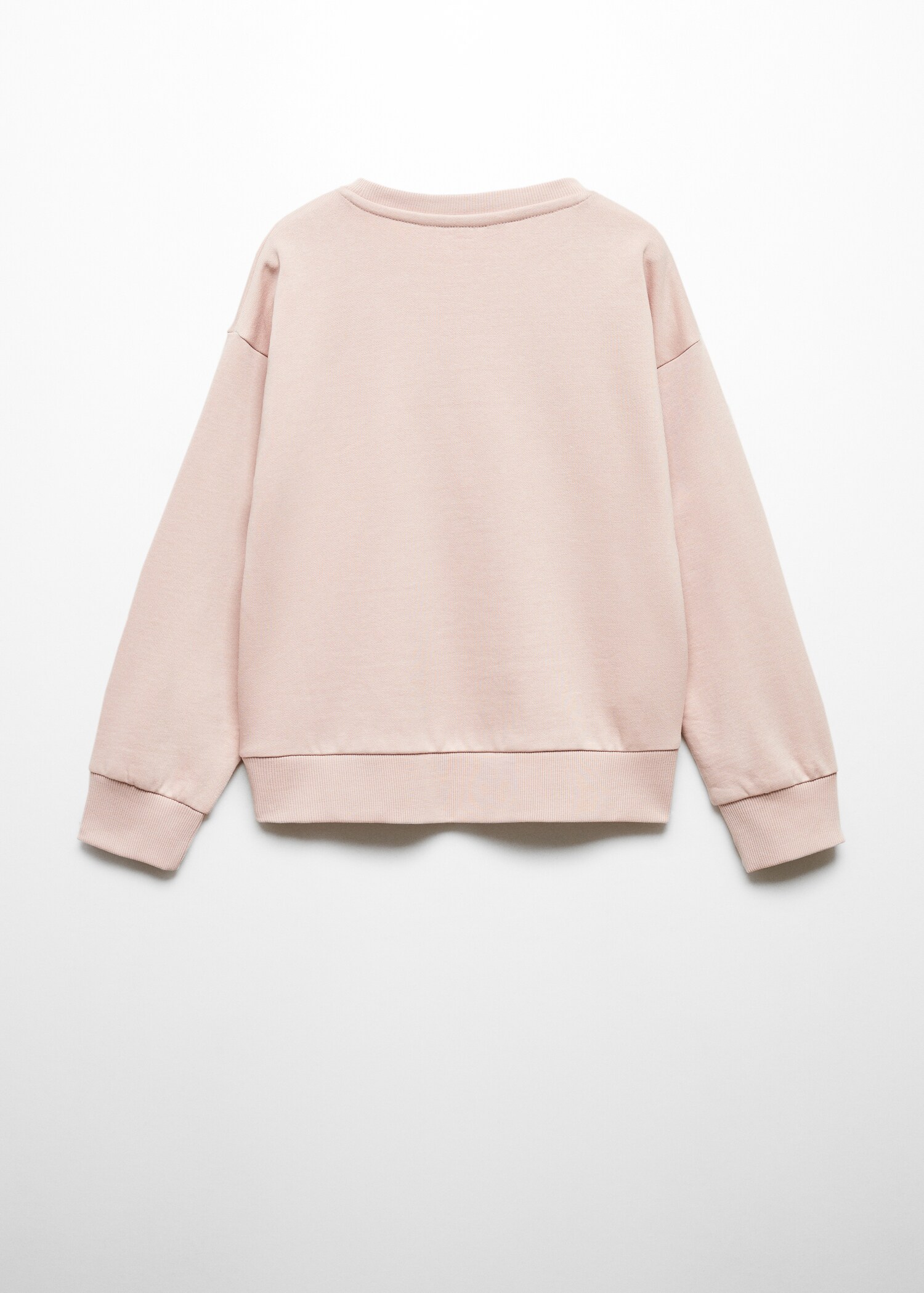 Sudadera mensaje estampado - Reverso del artículo
