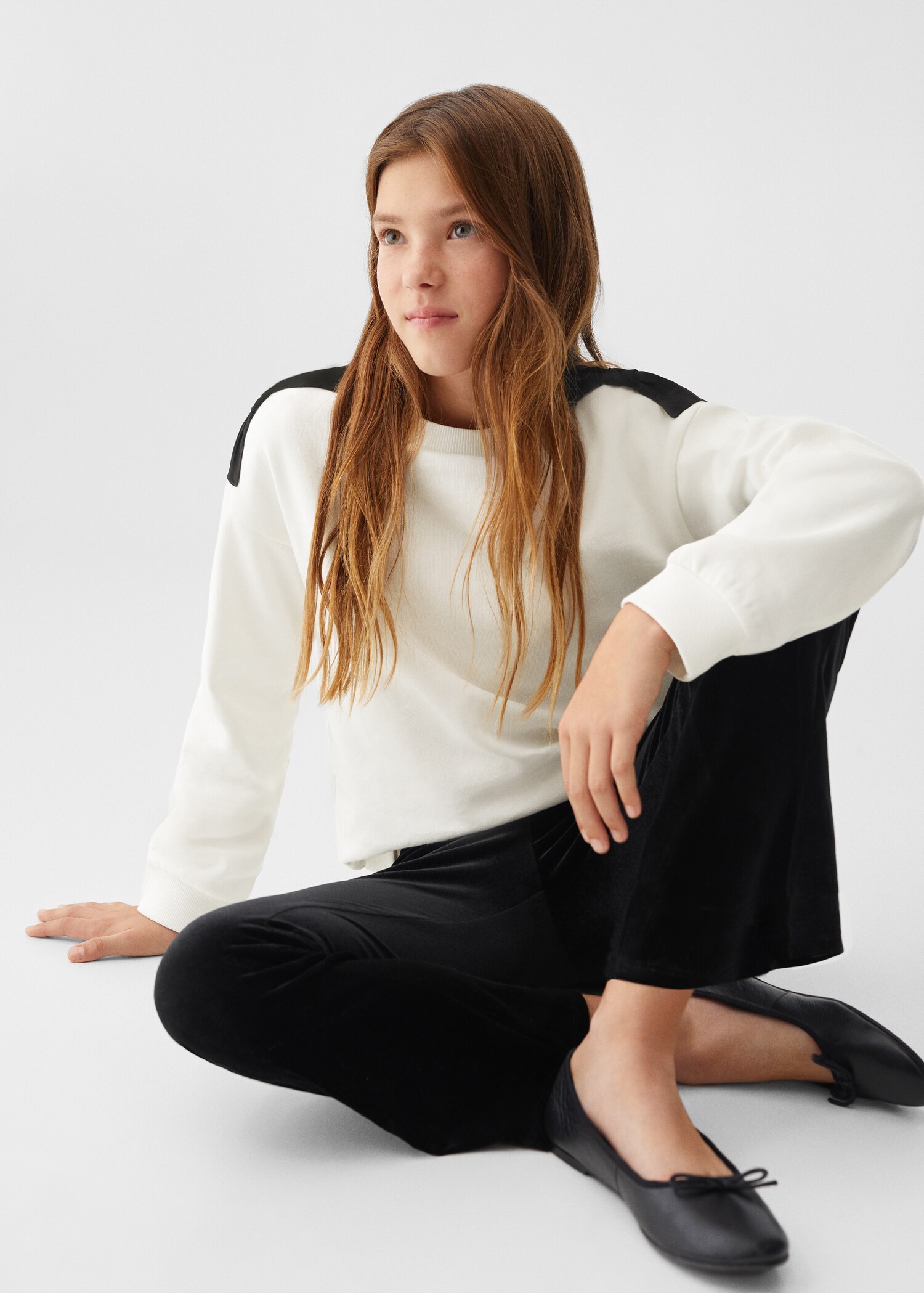 Sweat-shirt coton nœuds - Détail de l'article 2
