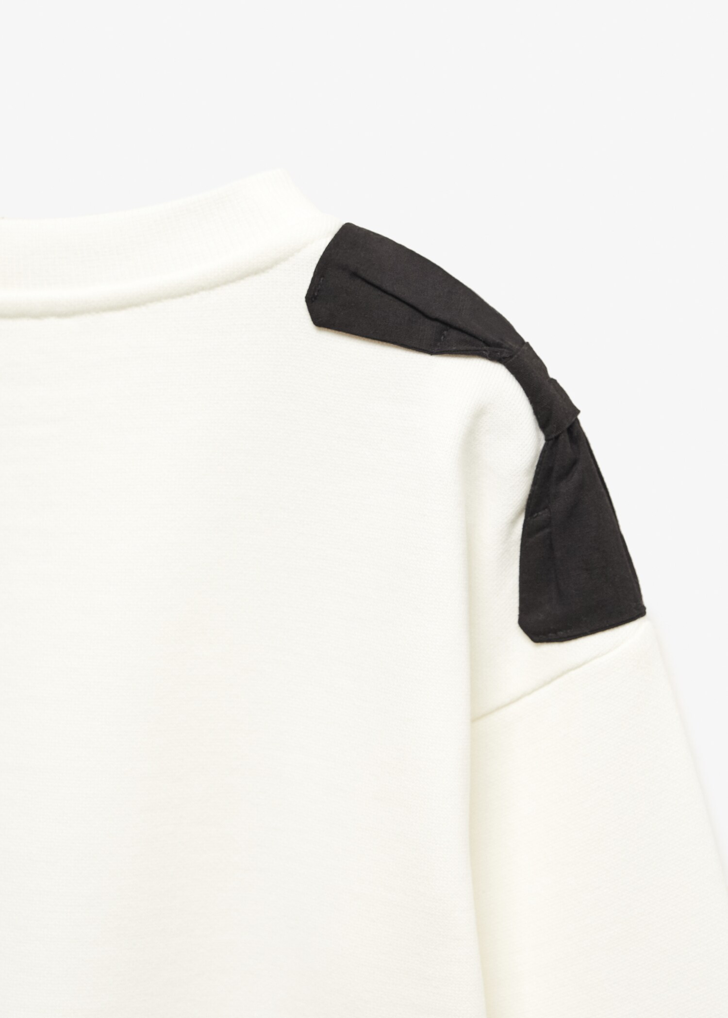 Sweat-shirt coton nœuds - Détail de l'article 8