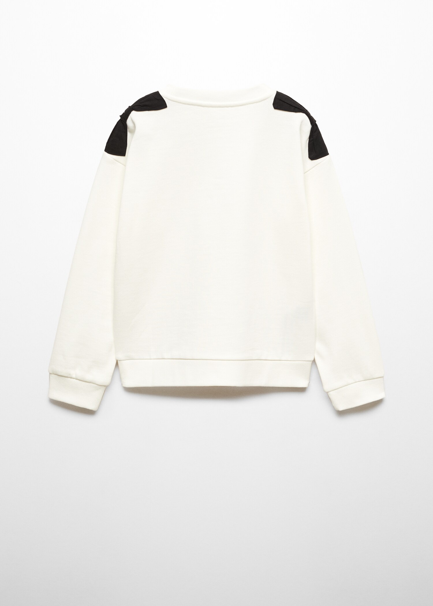 Sweat-shirt coton nœuds - Verso de l’article