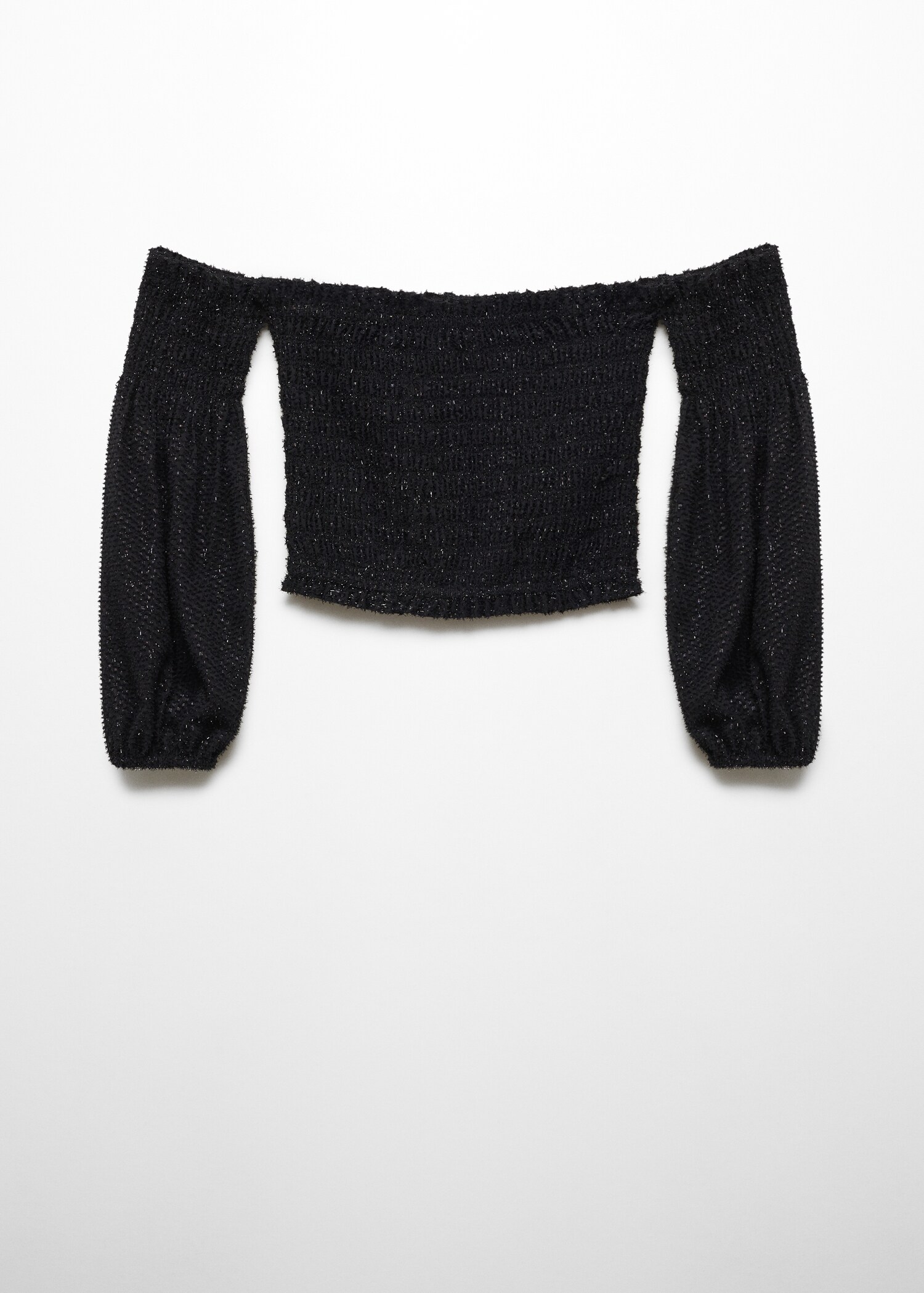 Blusa lúrex hombros descubiertos - Artículo sin modelo