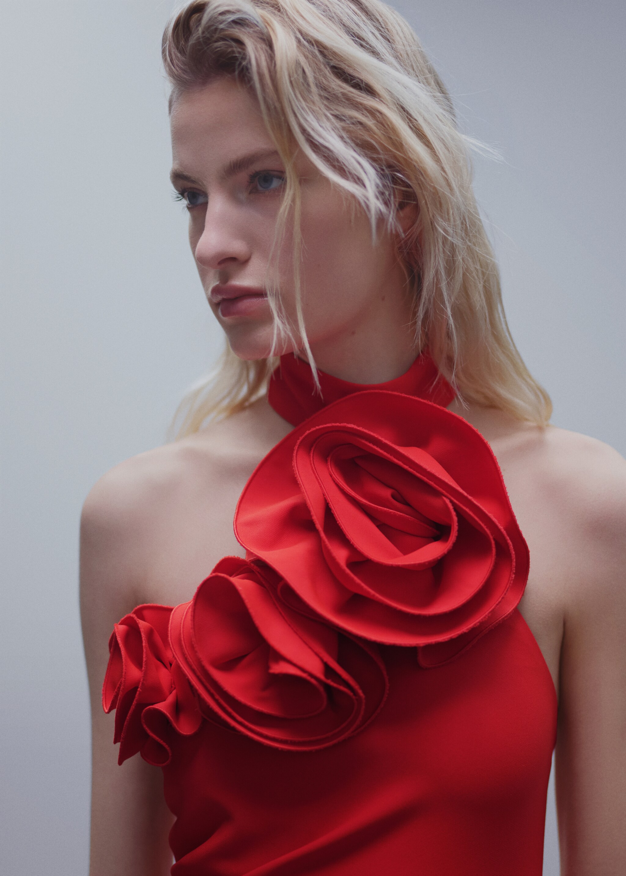 Vestido maxi flores abertura - Detalle del artículo 2