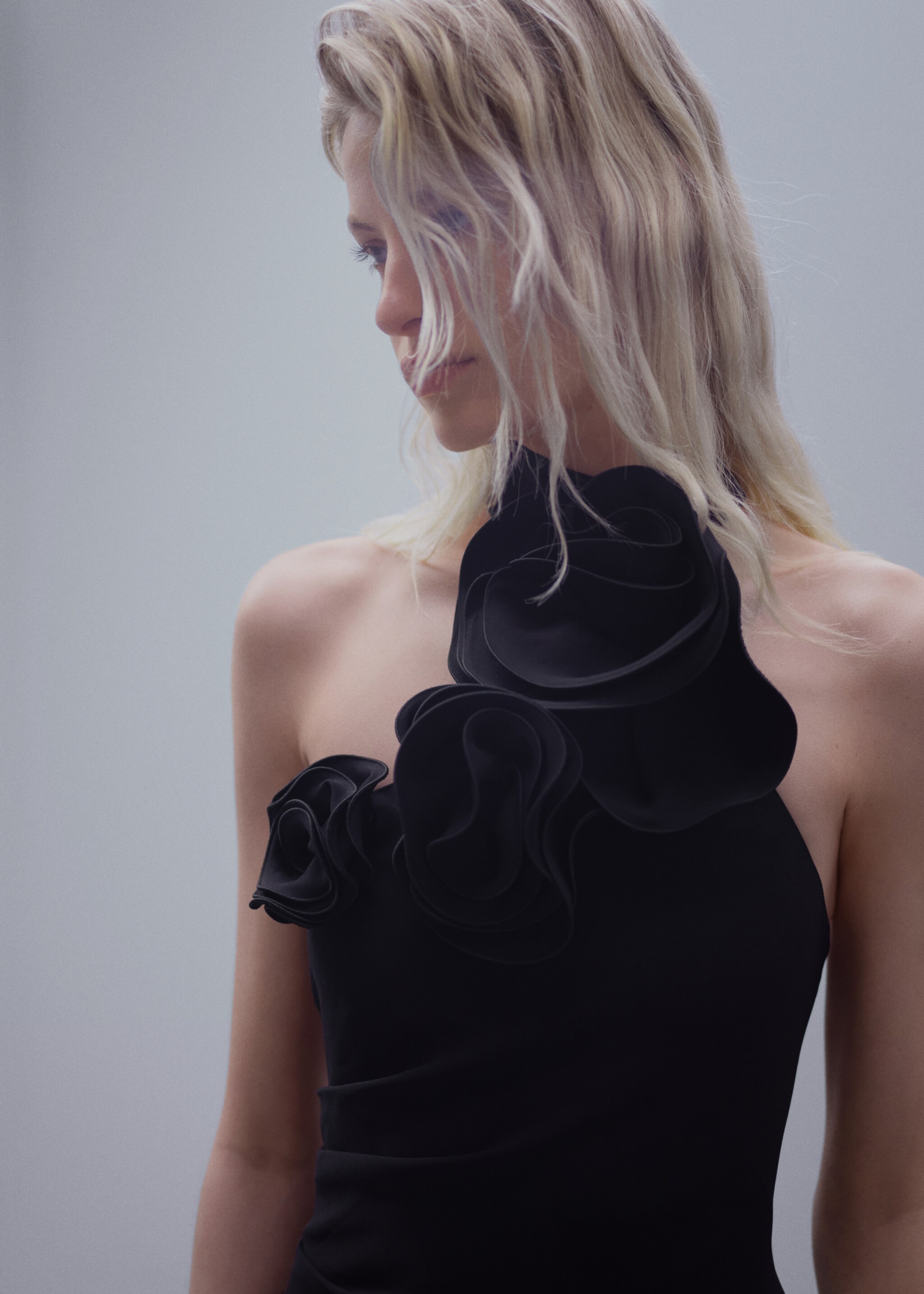Vestido maxi flores abertura - Detalle del artículo 1